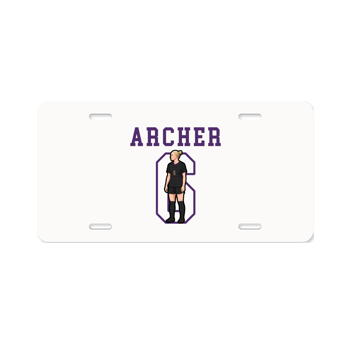 License Plate — Shirsey in Classic