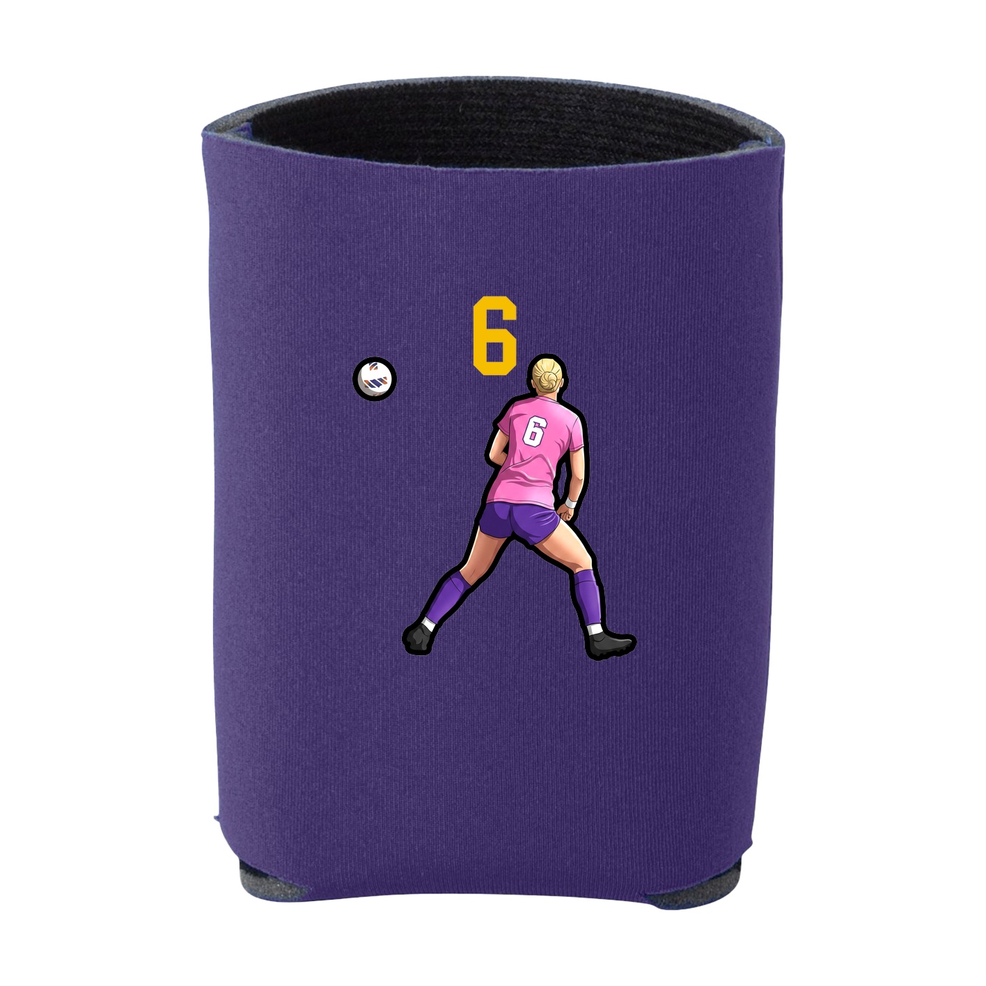 Can Holder — Number Top in Purple