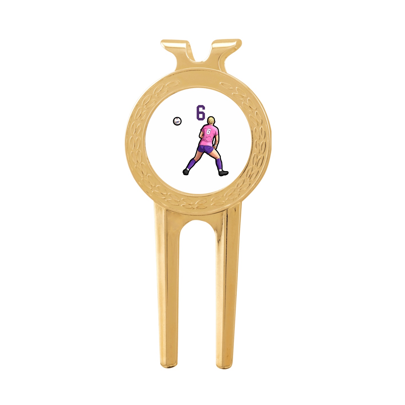 Divot Tool with Ball Marker — Number Top in Classic