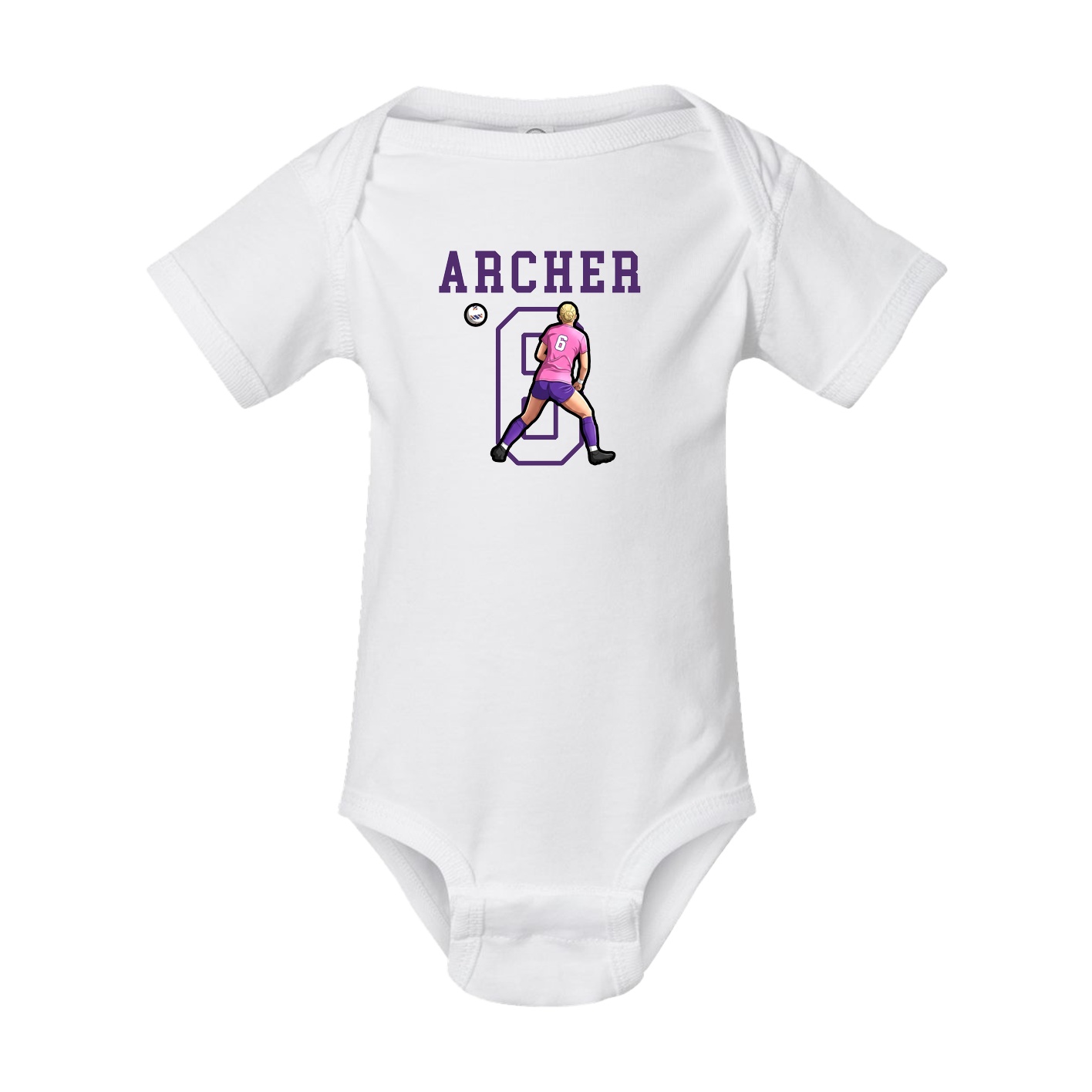 Baby Onesie — Shirsey in White