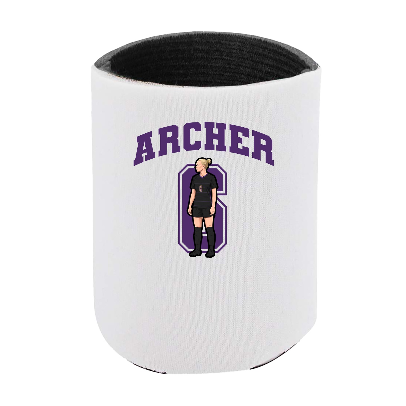 Can Holder — Number in White