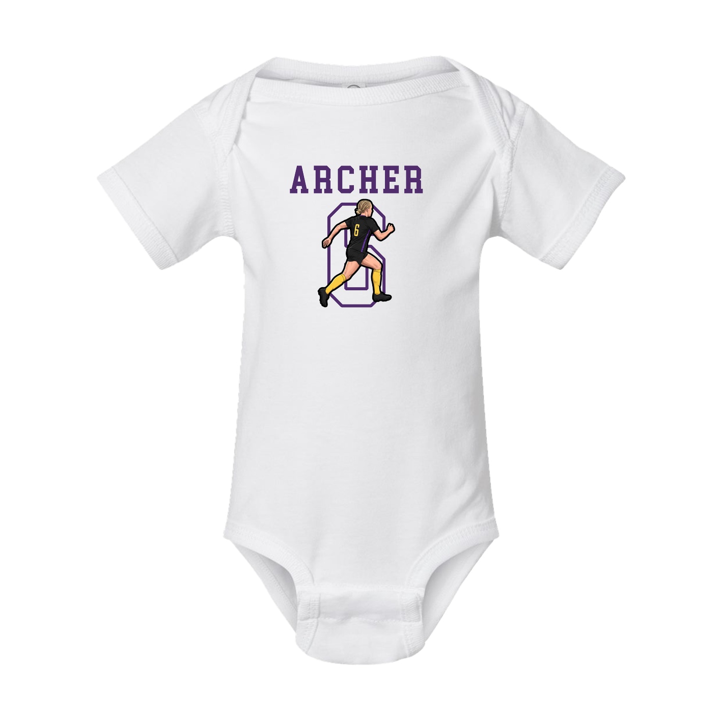 Baby Onesie — Shirsey in White