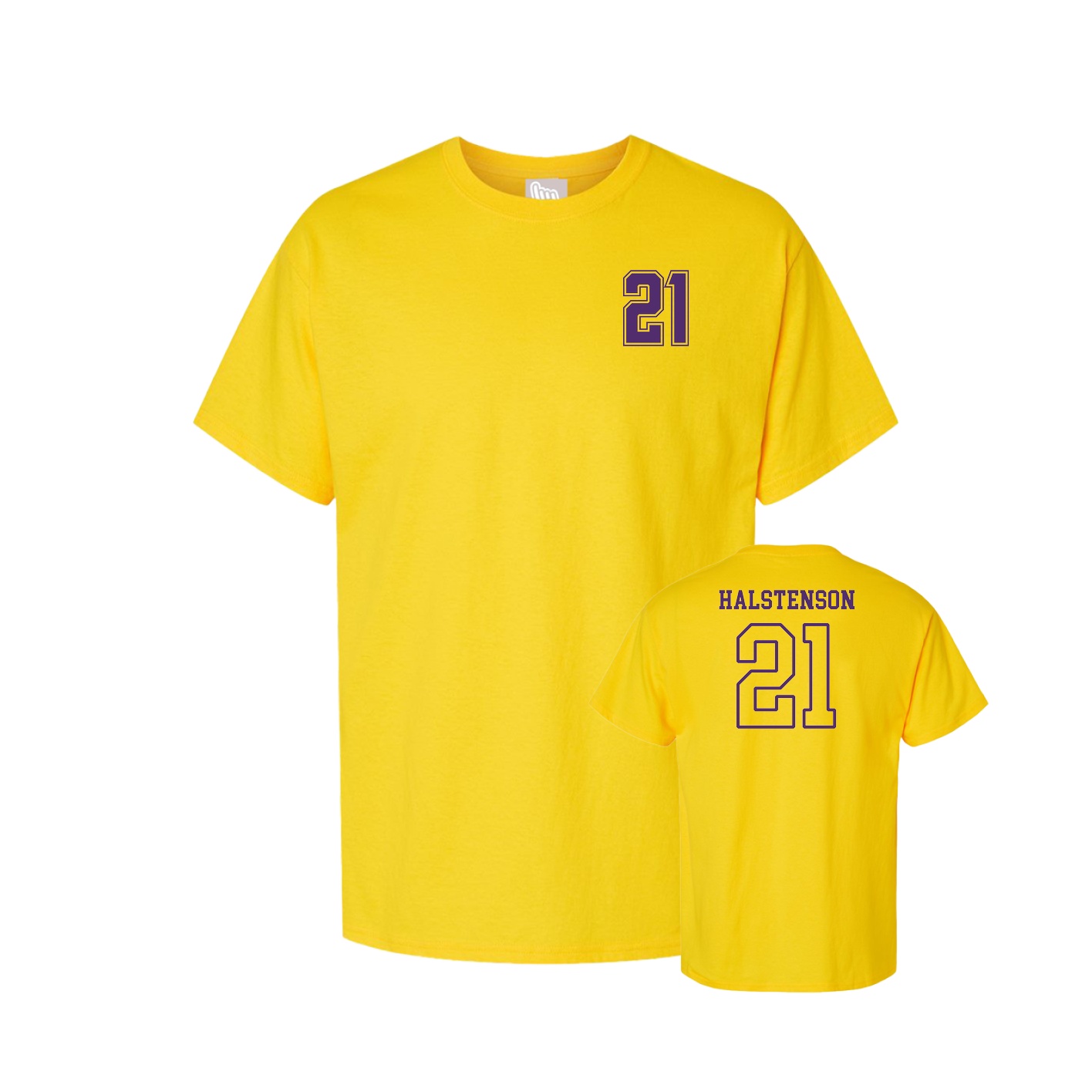 Tee — Chest Back in Gold