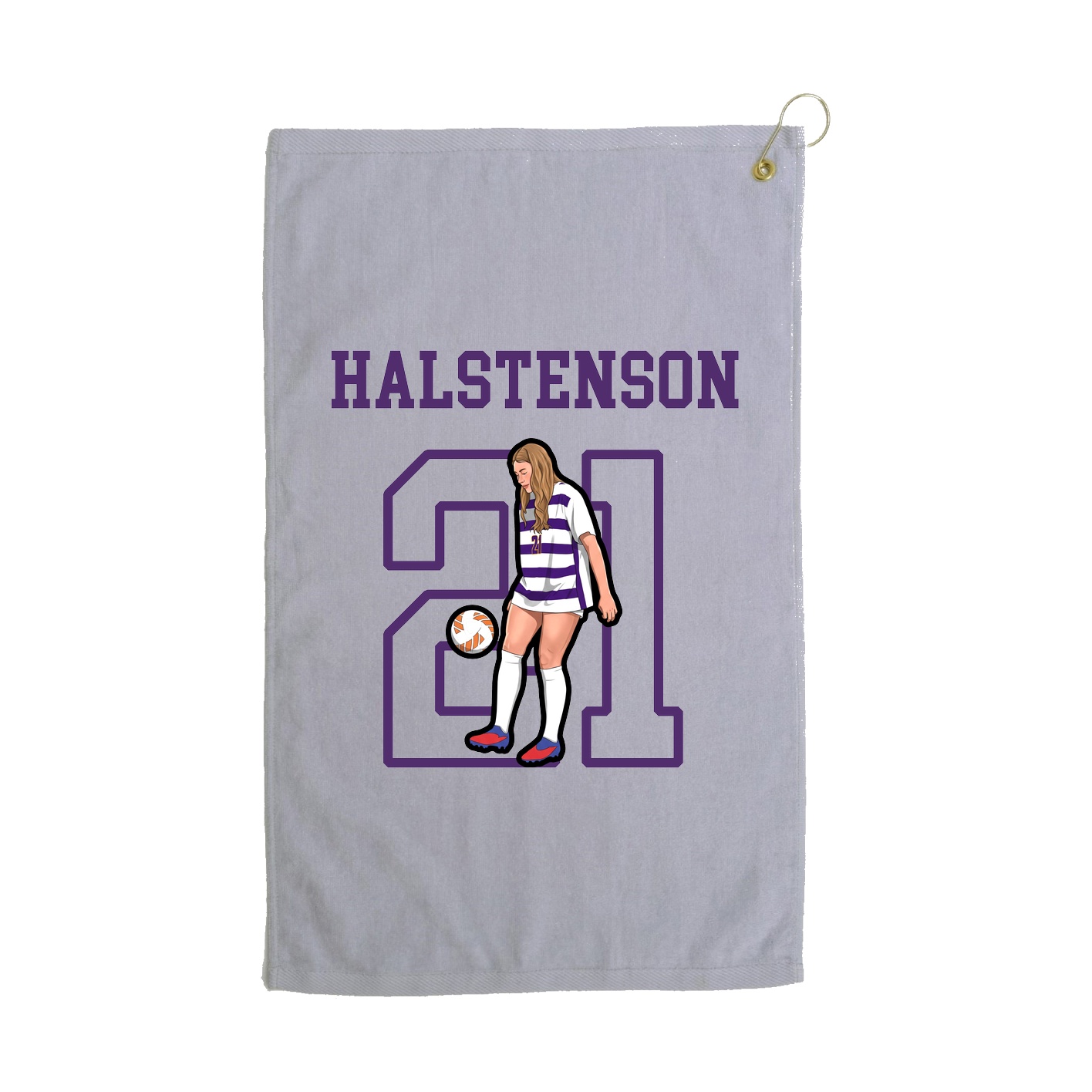 Golf Towel — Shirsey in Grey