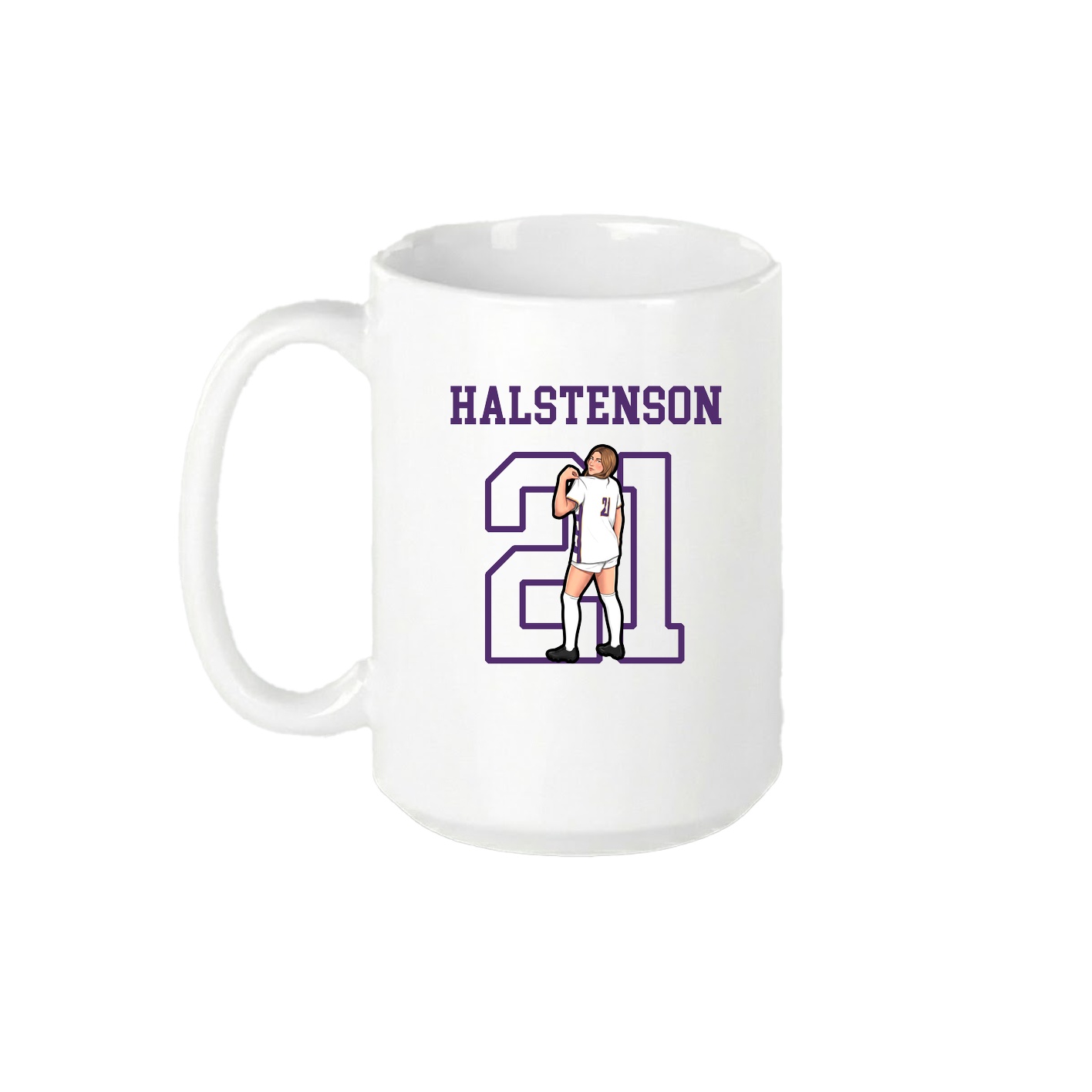 15oz Coffee Mug — Shirsey in White