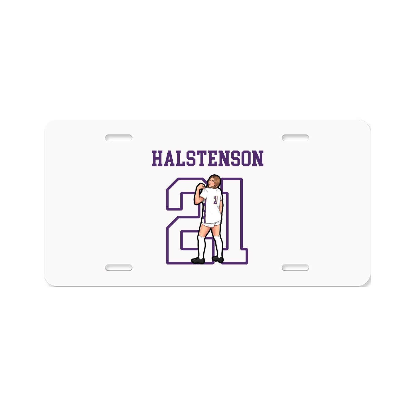 License Plate — Shirsey in Classic