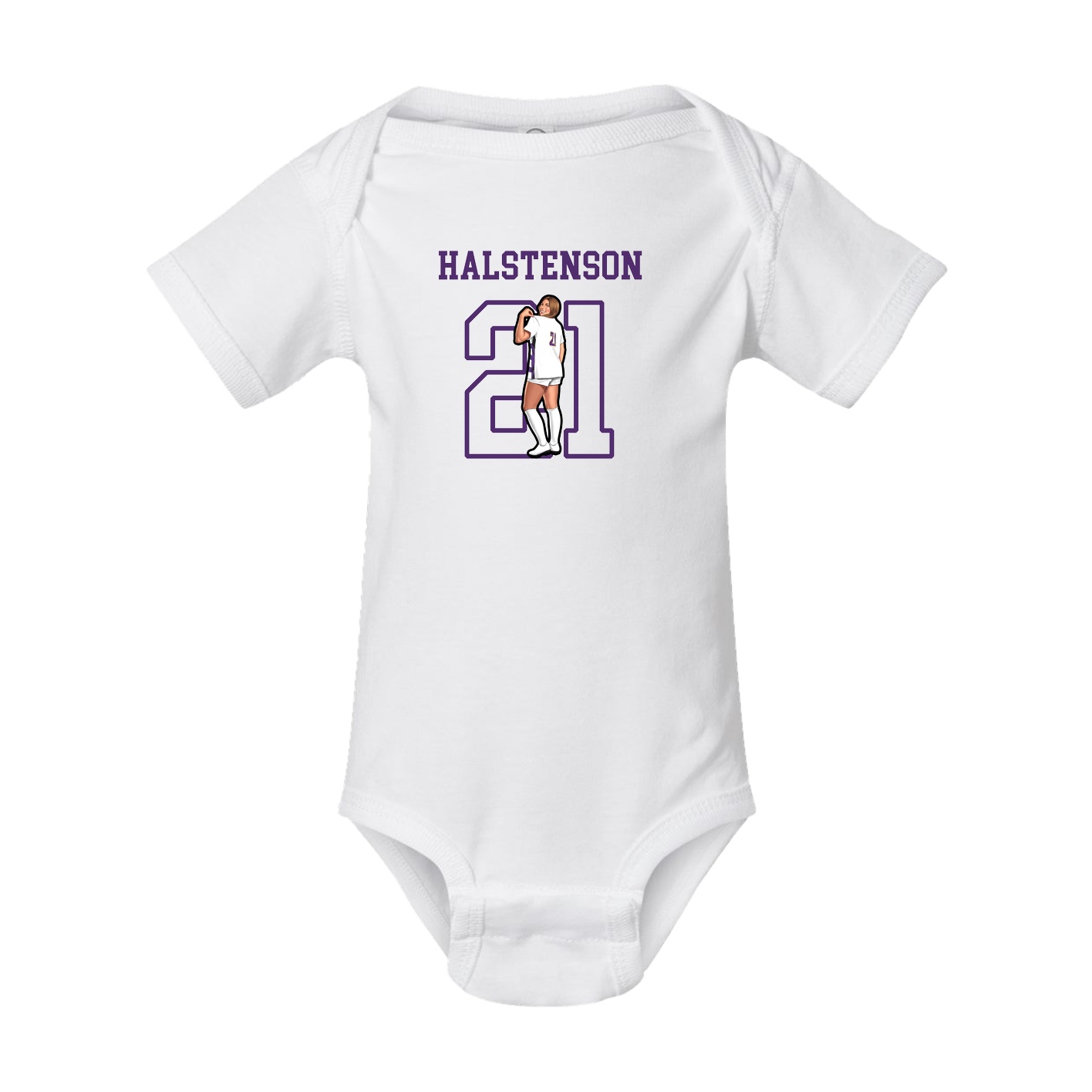 Baby Onesie — Shirsey in White