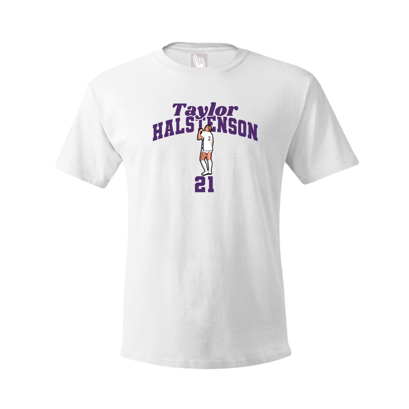 Tee — Signature Arch in White