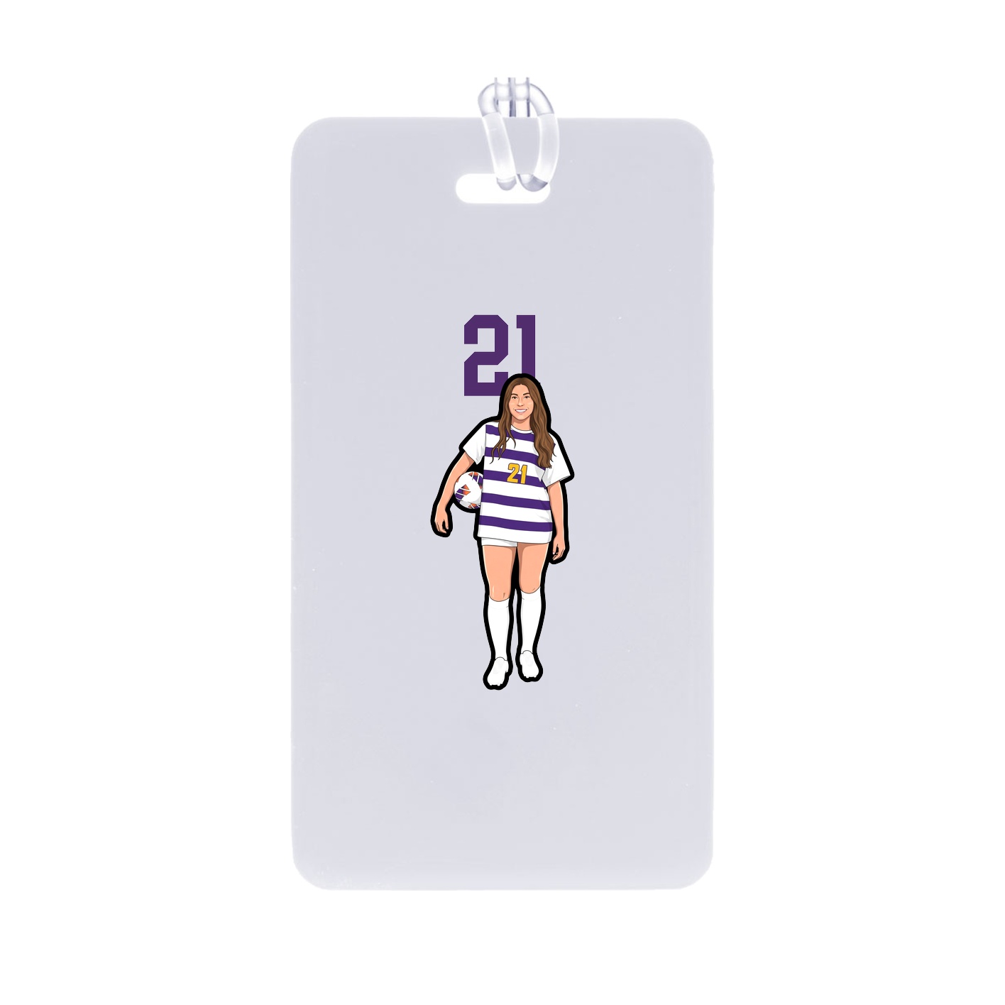 Bag Tag — Number Top in Classic