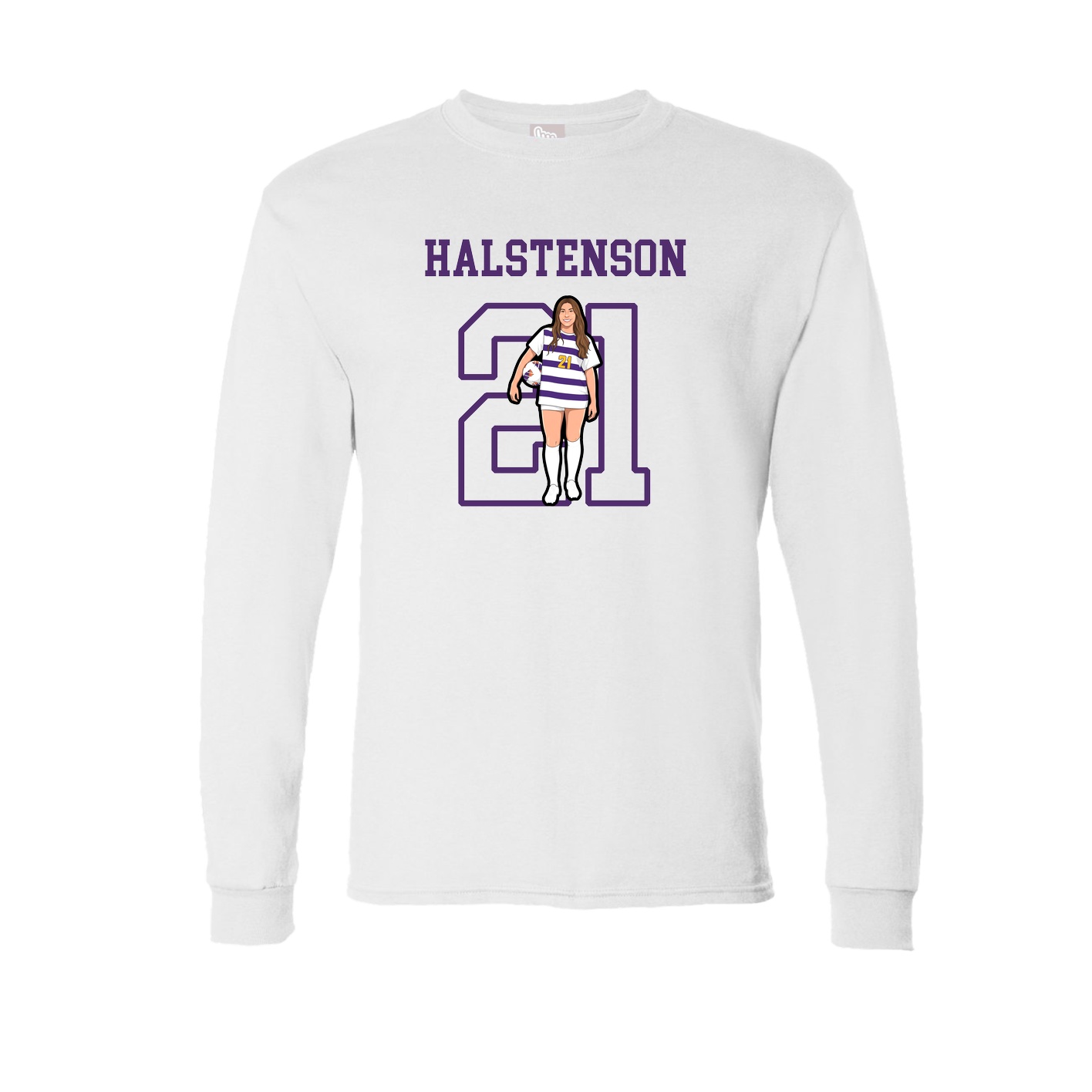 Long Sleeve Tee — Shirsey in White