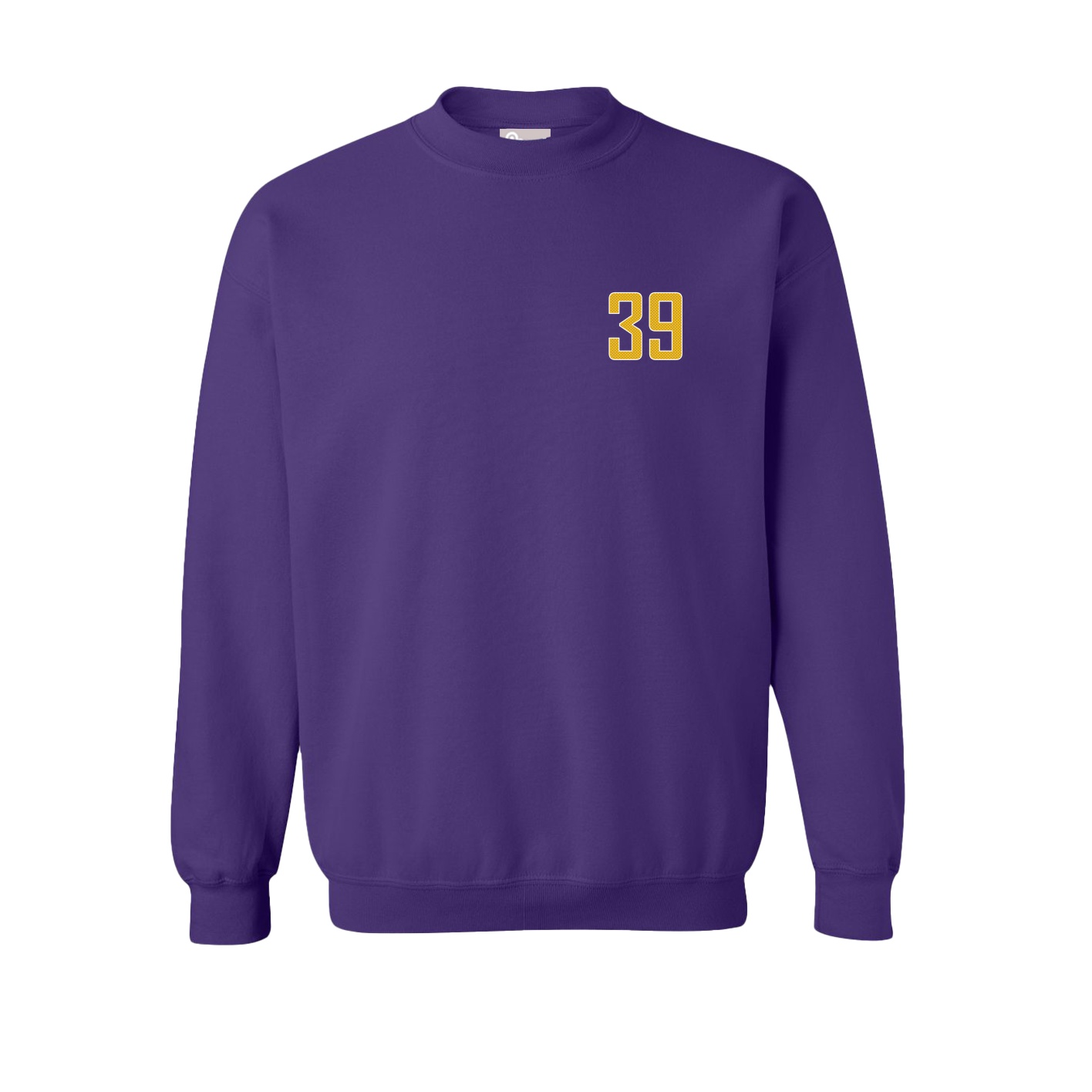 Fleece Crew — Front Shirsy in Purple