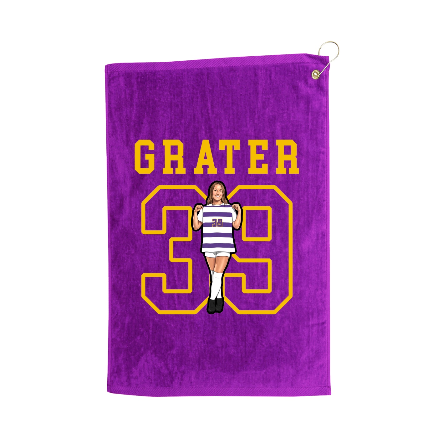 Golf Towel — Shirsey in Purple