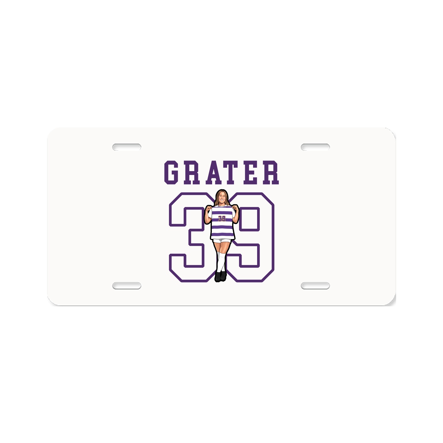 License Plate — Shirsey in Classic