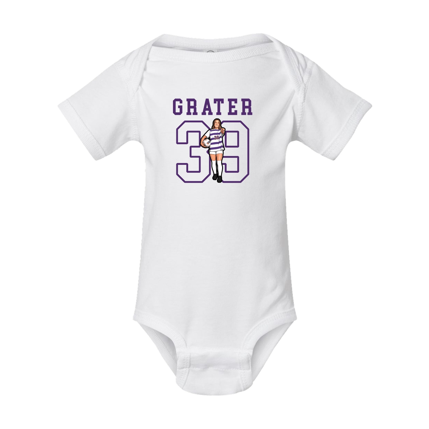 Baby Onesie — Shirsey in White