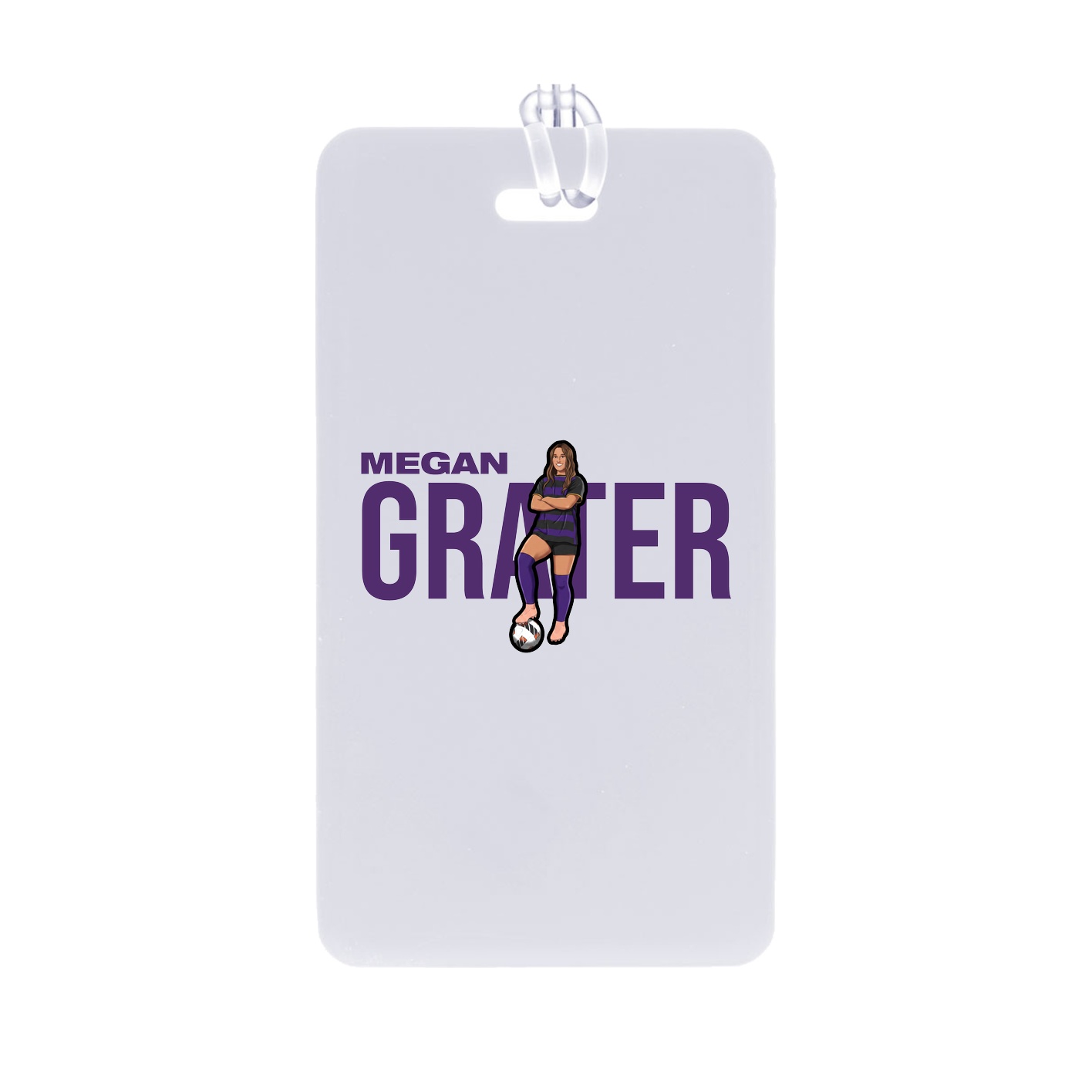 Bag Tag — Player Name in Classic