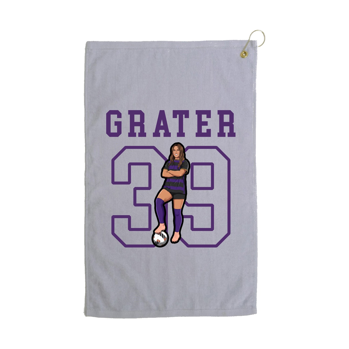 Golf Towel — Shirsey in Grey