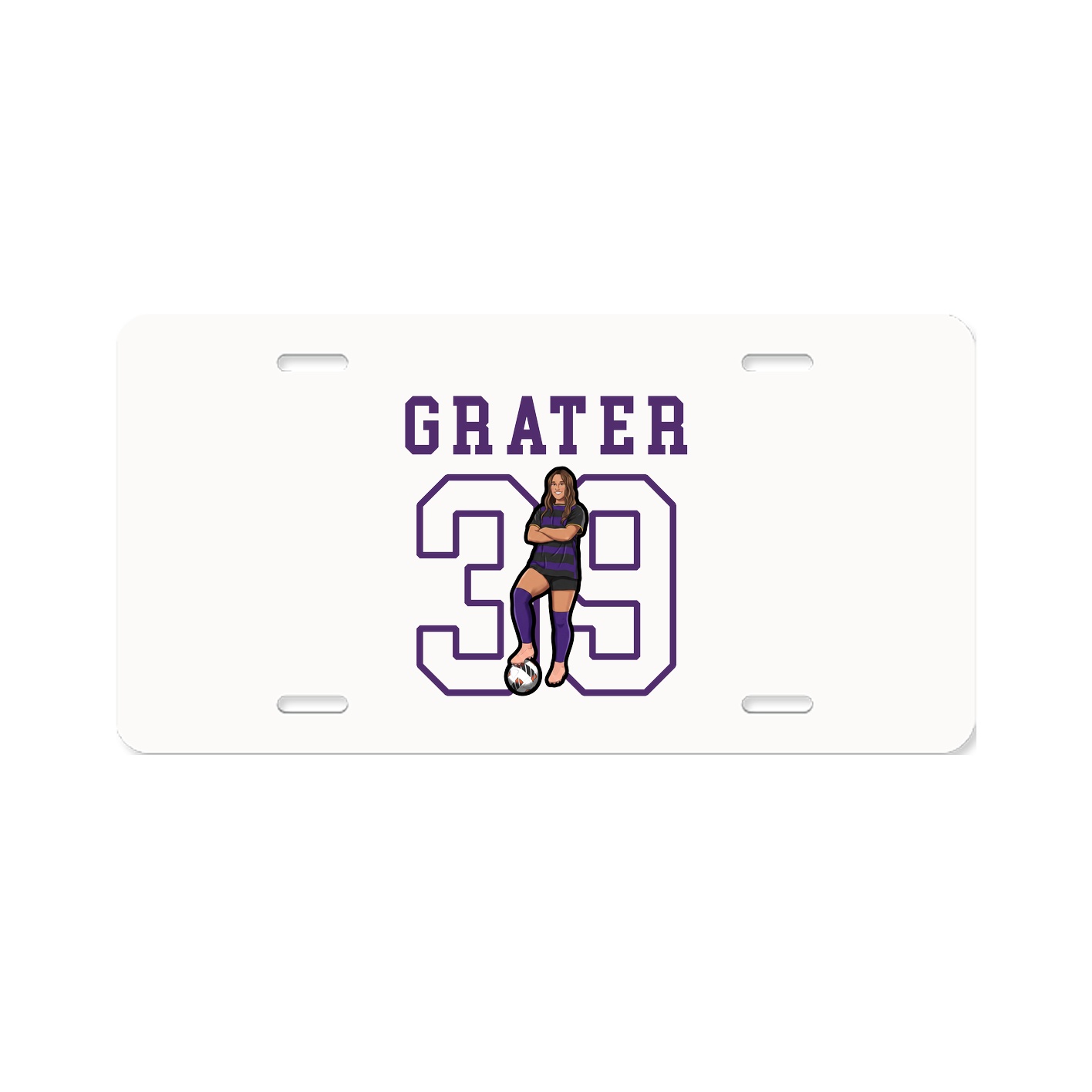 License Plate — Shirsey in Classic