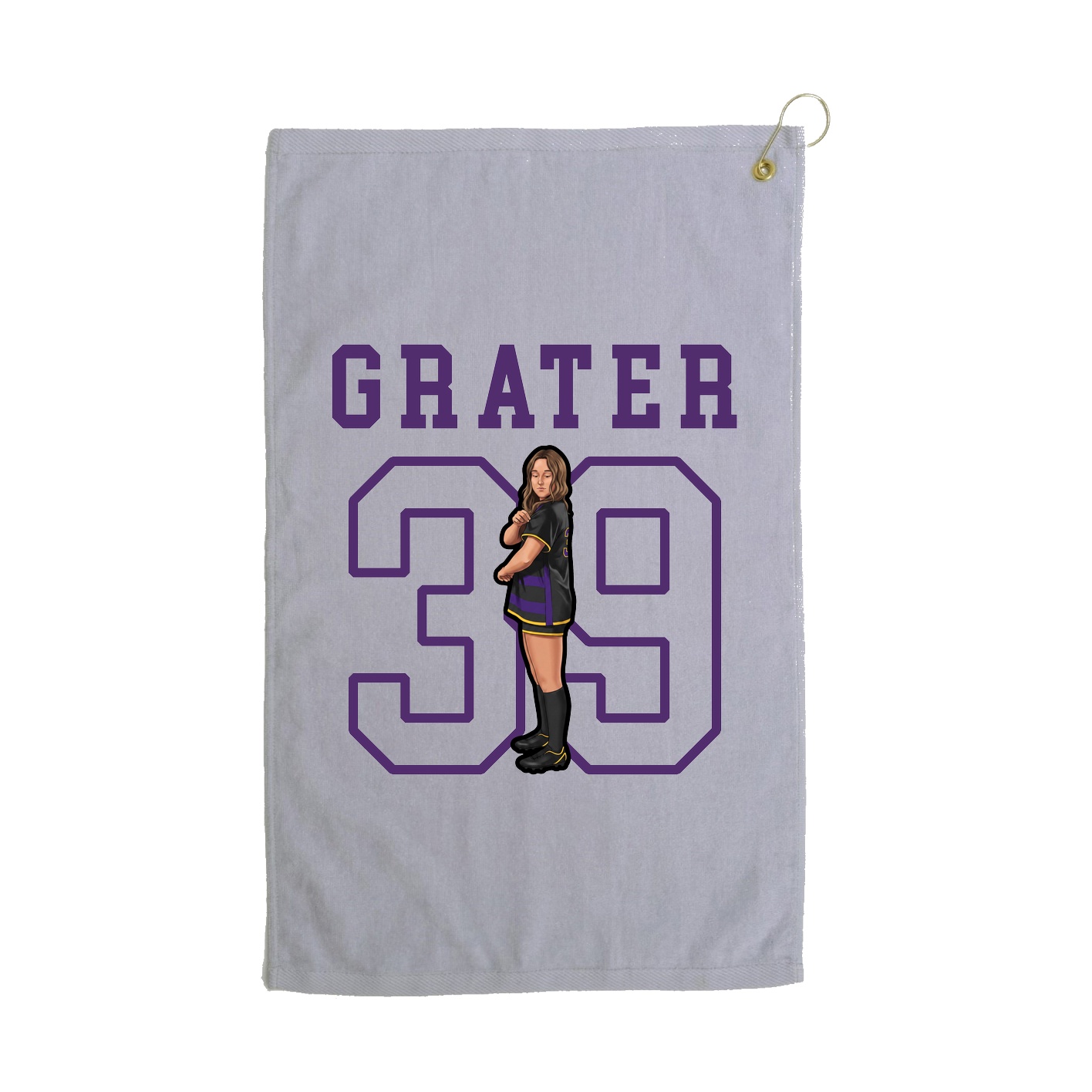 Golf Towel — Shirsey in Grey