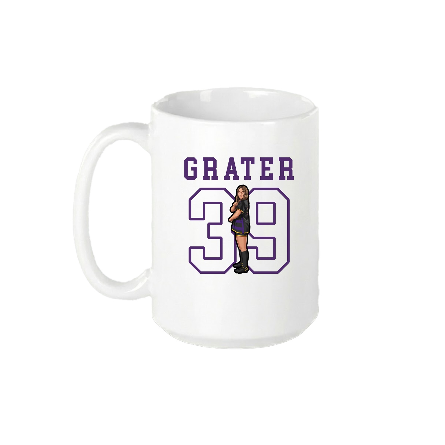 15oz Coffee Mug — Shirsey in White