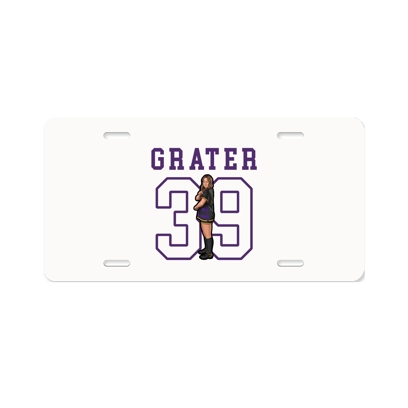 License Plate — Shirsey in Classic