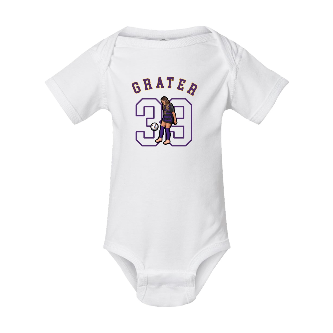Baby Onesie — Shirsey Arch in White