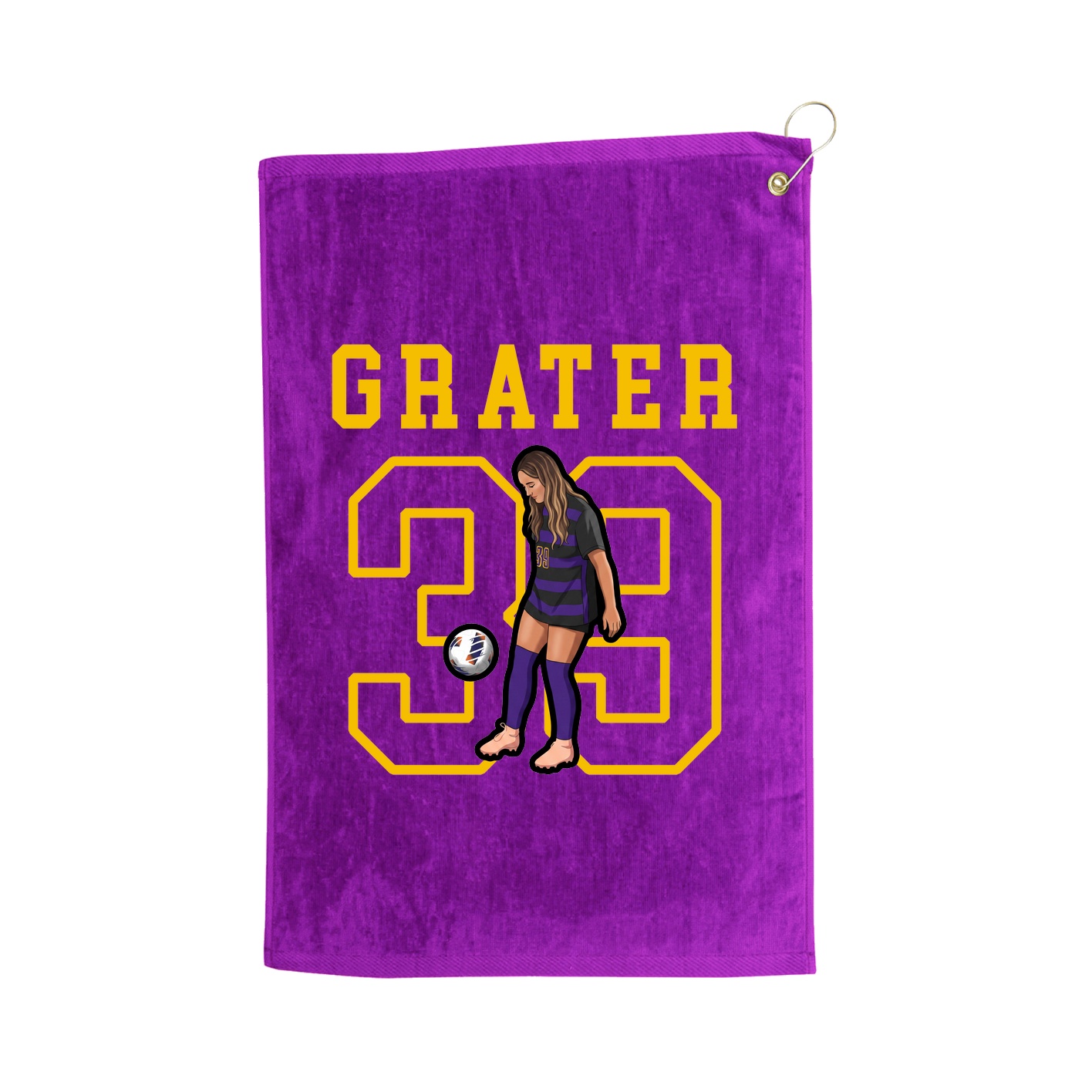 Golf Towel — Shirsey in Purple