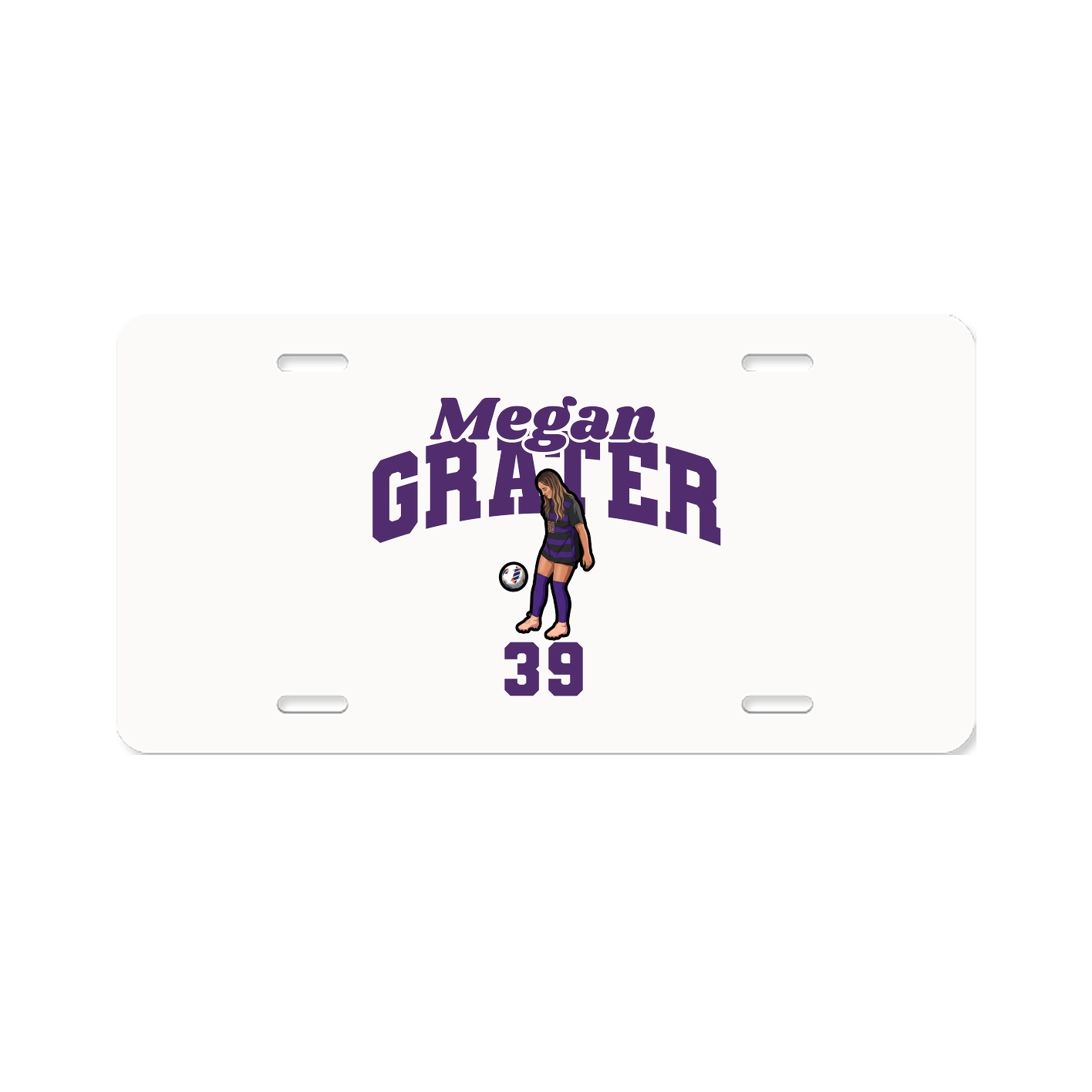 License Plate — Signature Arch in Classic