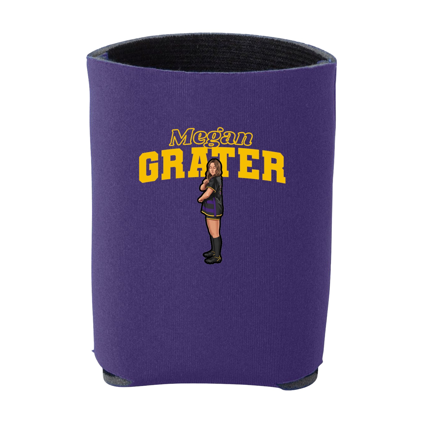 Can Holder — Name Arch in Purple
