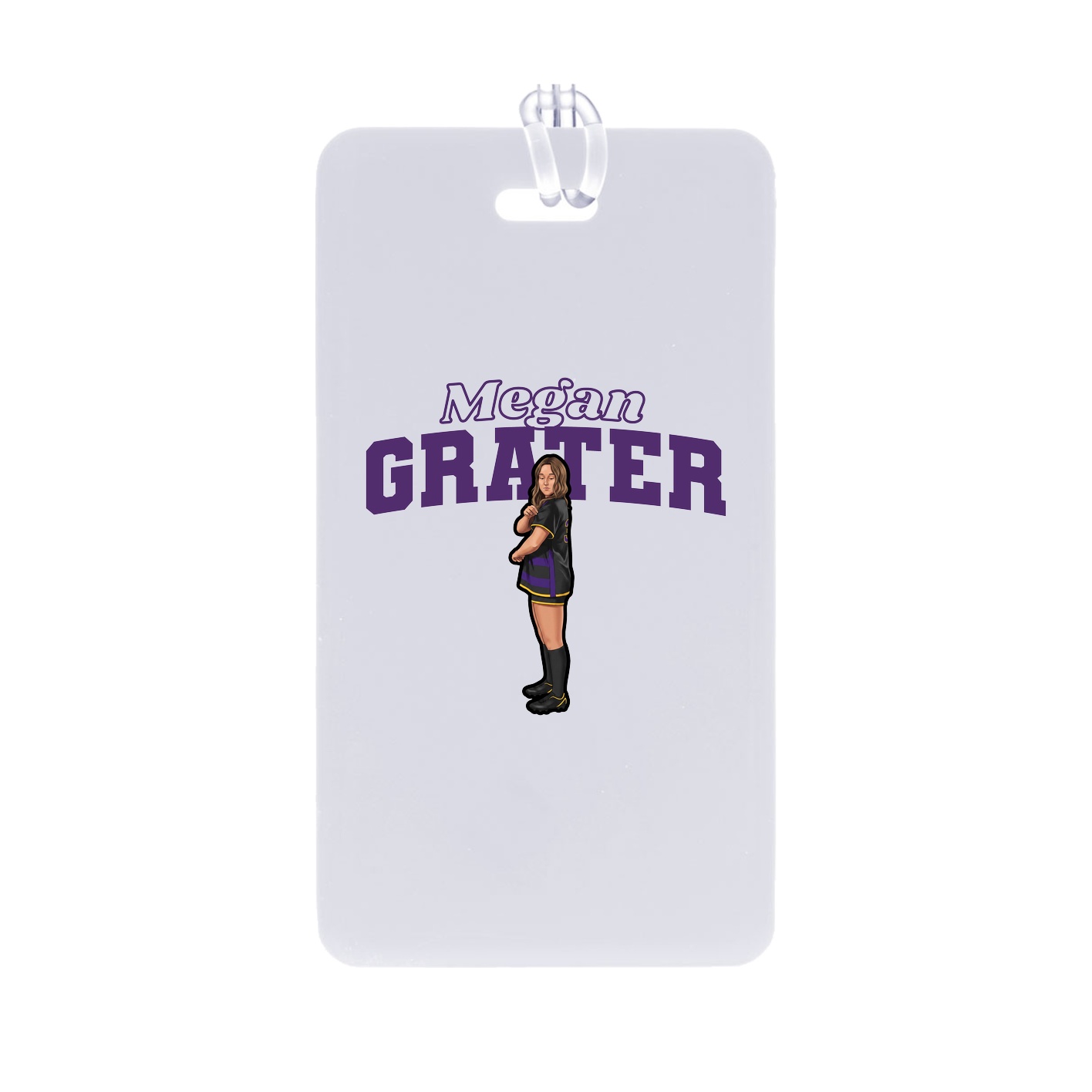 Bag Tag — Name Arch in Classic