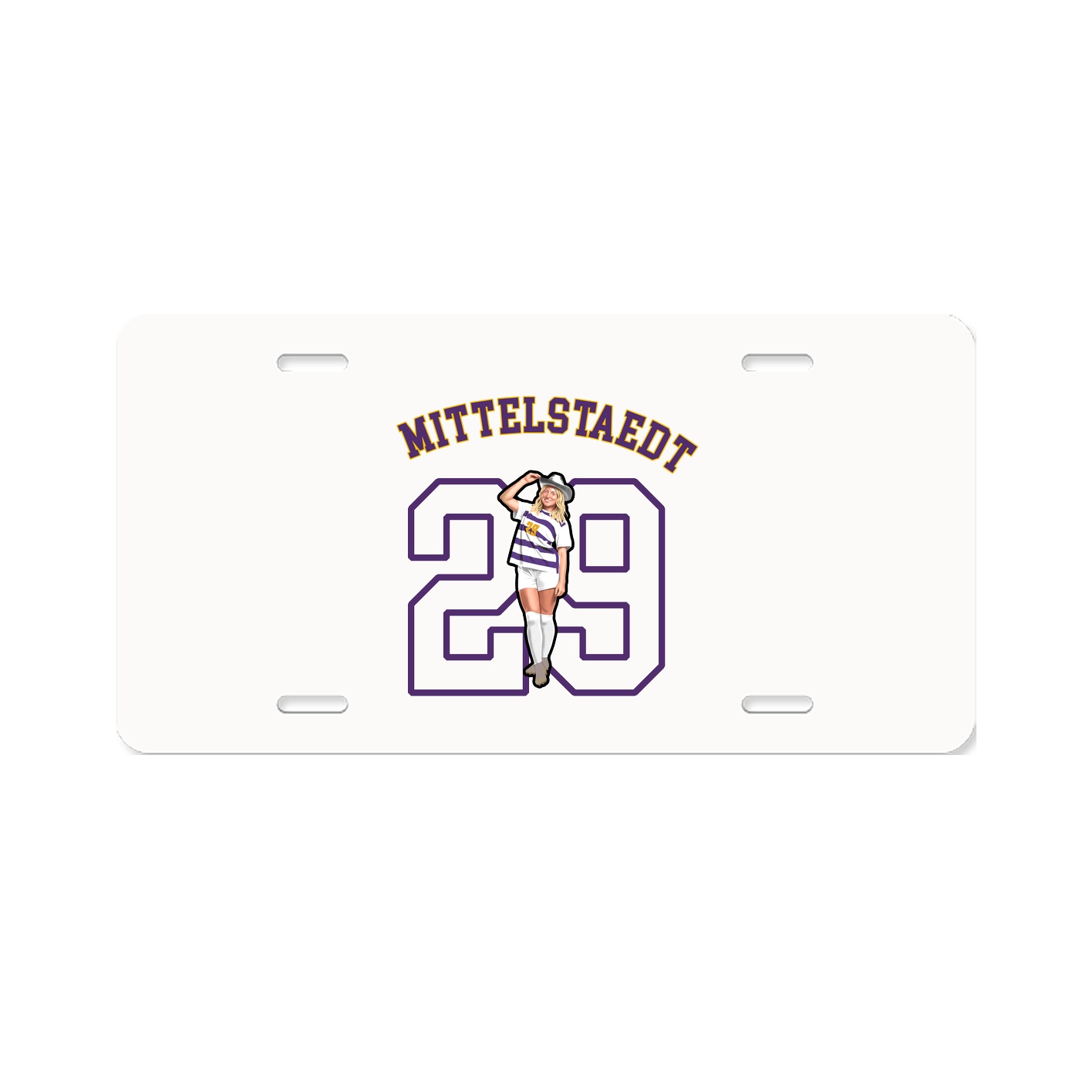License Plate — Shirsey Arch in Classic