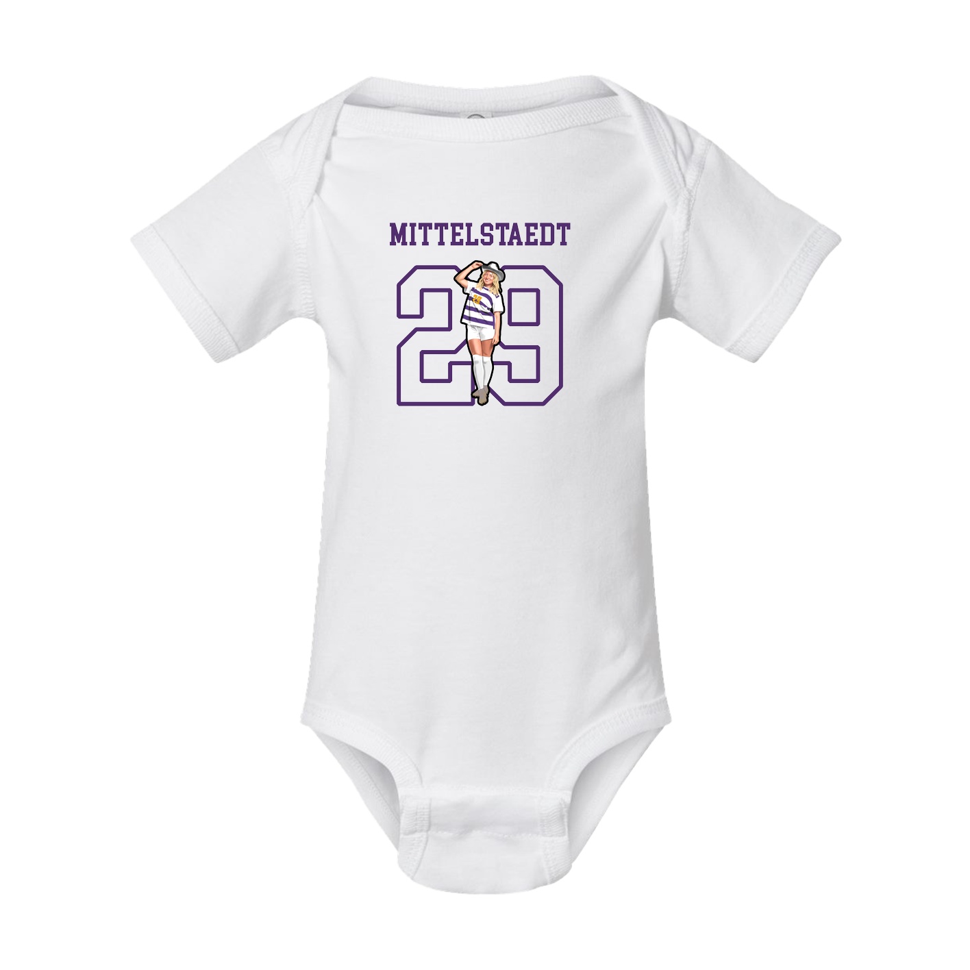 Baby Onesie — Shirsey in White