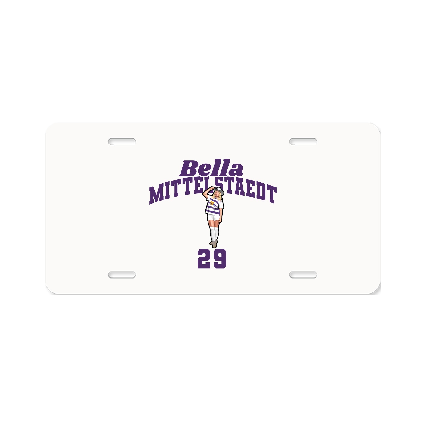 License Plate — Signature Arch in Classic
