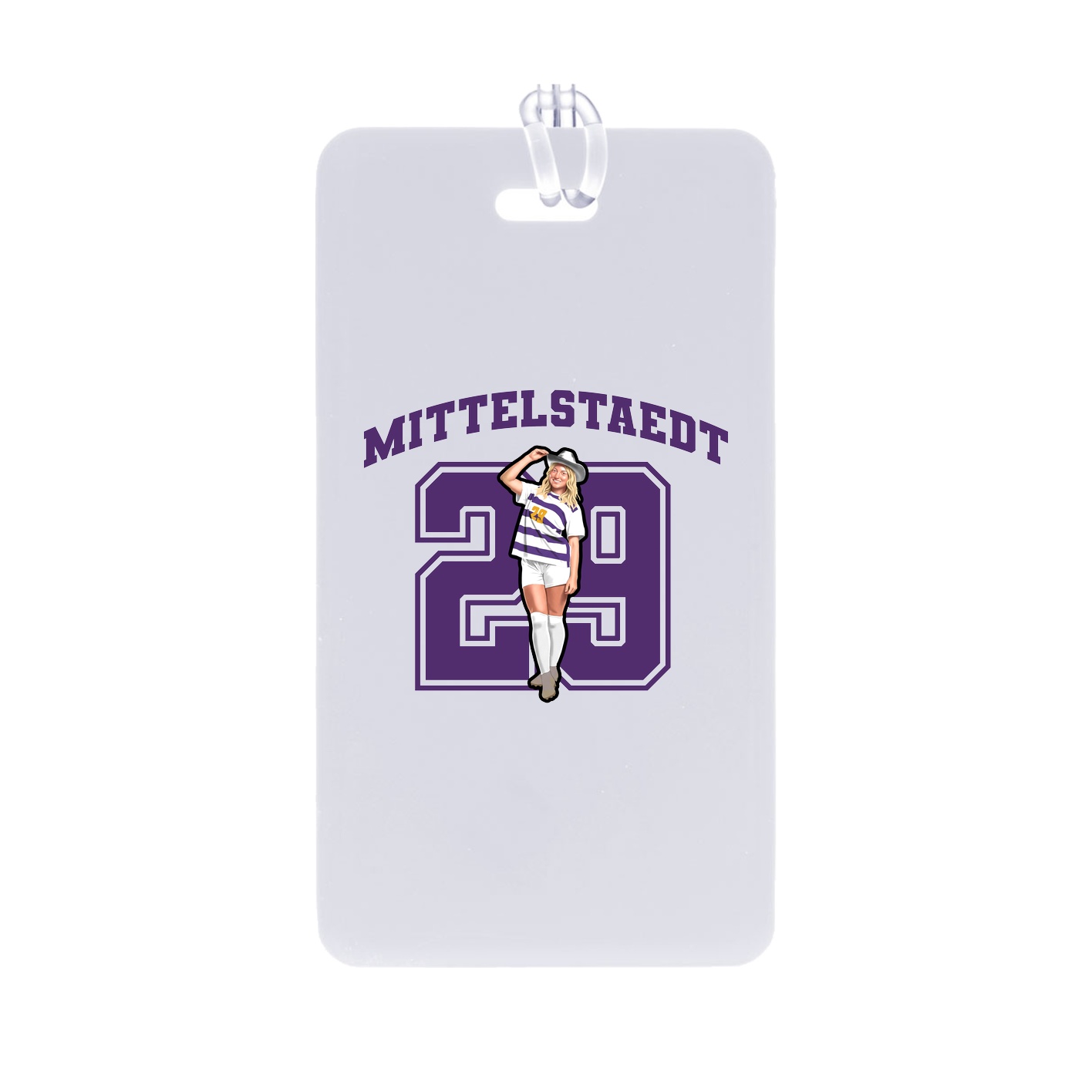 Bag Tag — Number in Classic