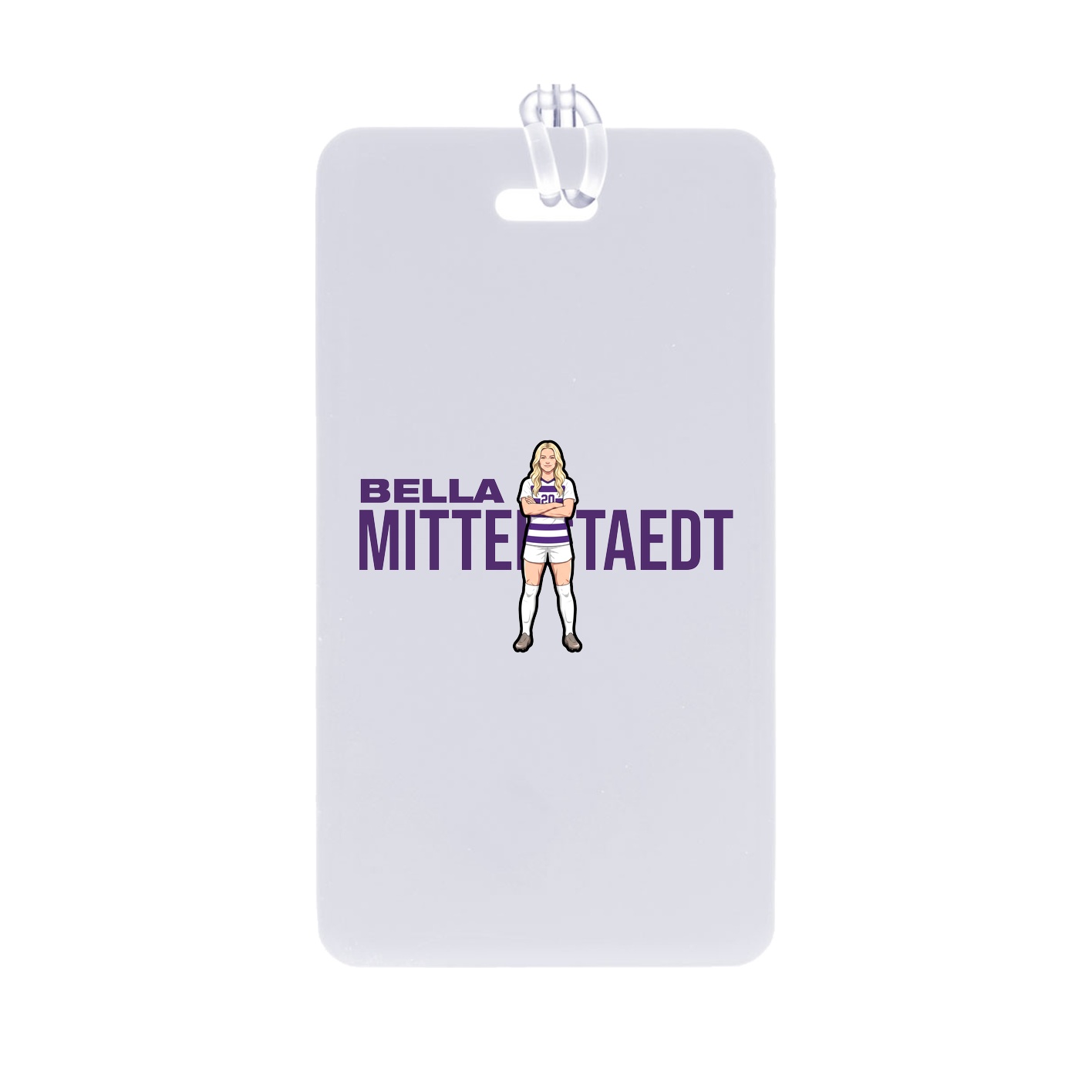 Bag Tag — Player Name in Classic