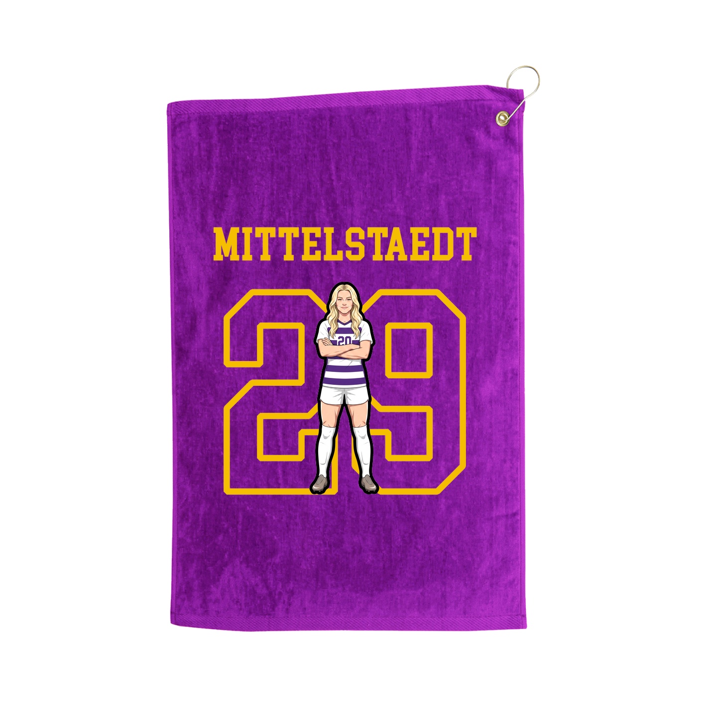 Golf Towel — Shirsey in Purple