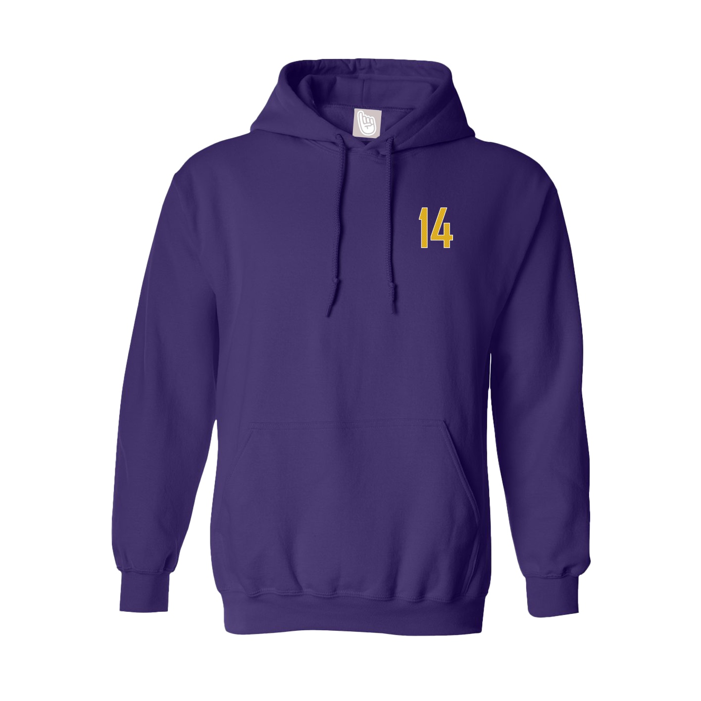 Hoodie — Front Shirsy in Purple