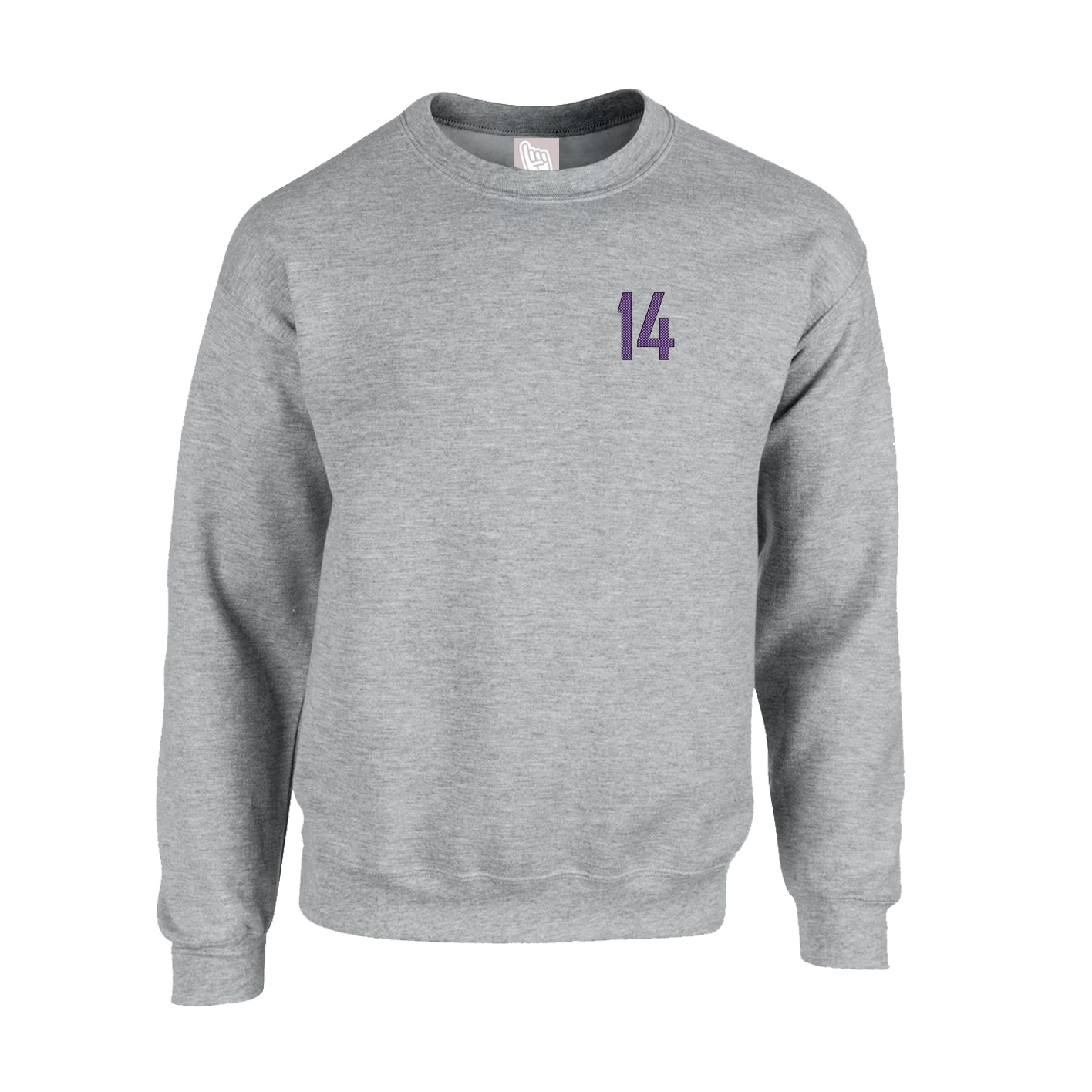 Fleece Crew — Front Shirsy in Grey