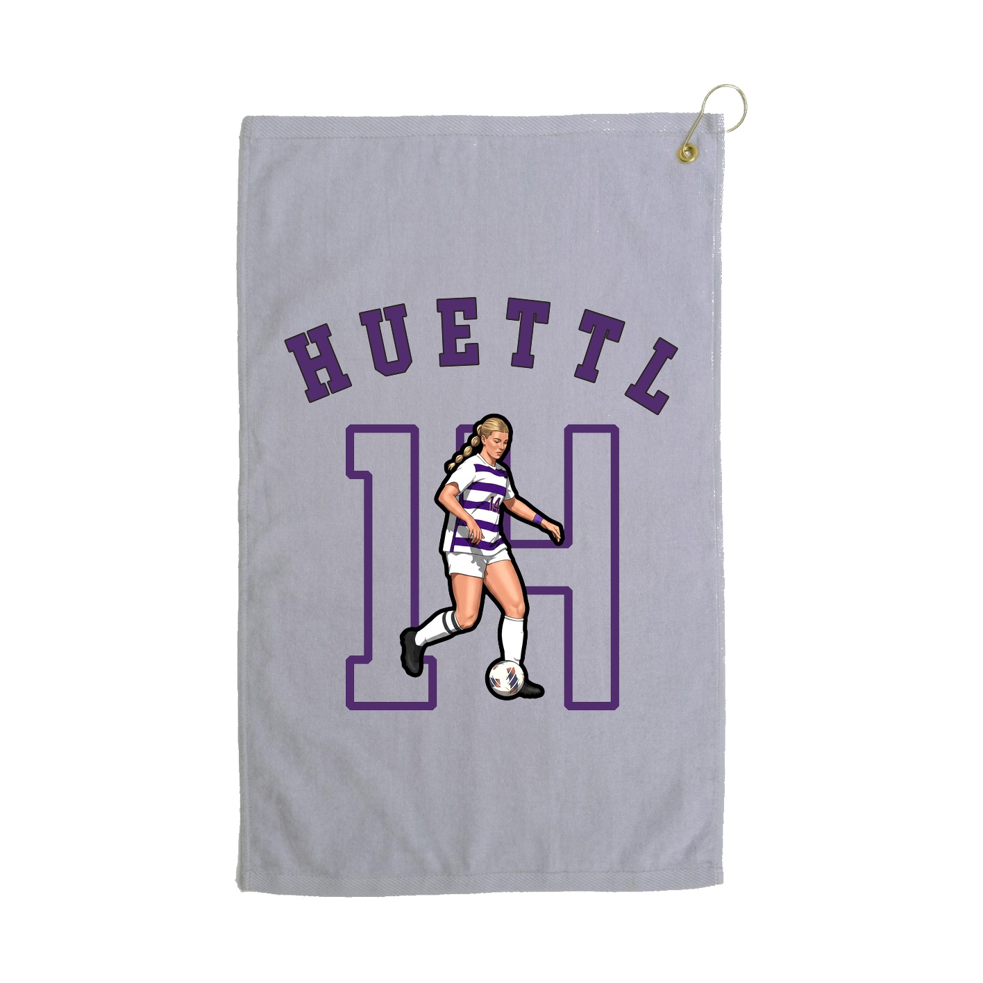 Golf Towel — Shirsey Arch in Grey