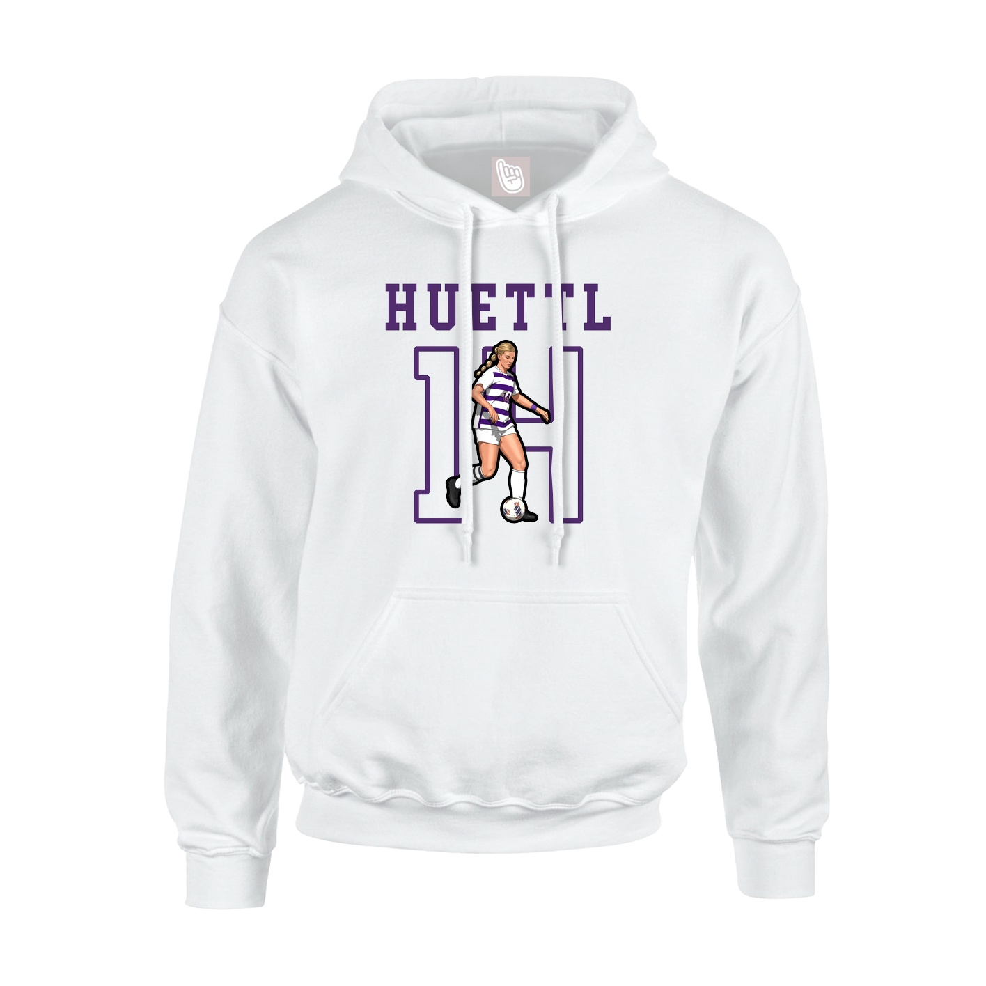Youth Hoodie — Shirsey in White