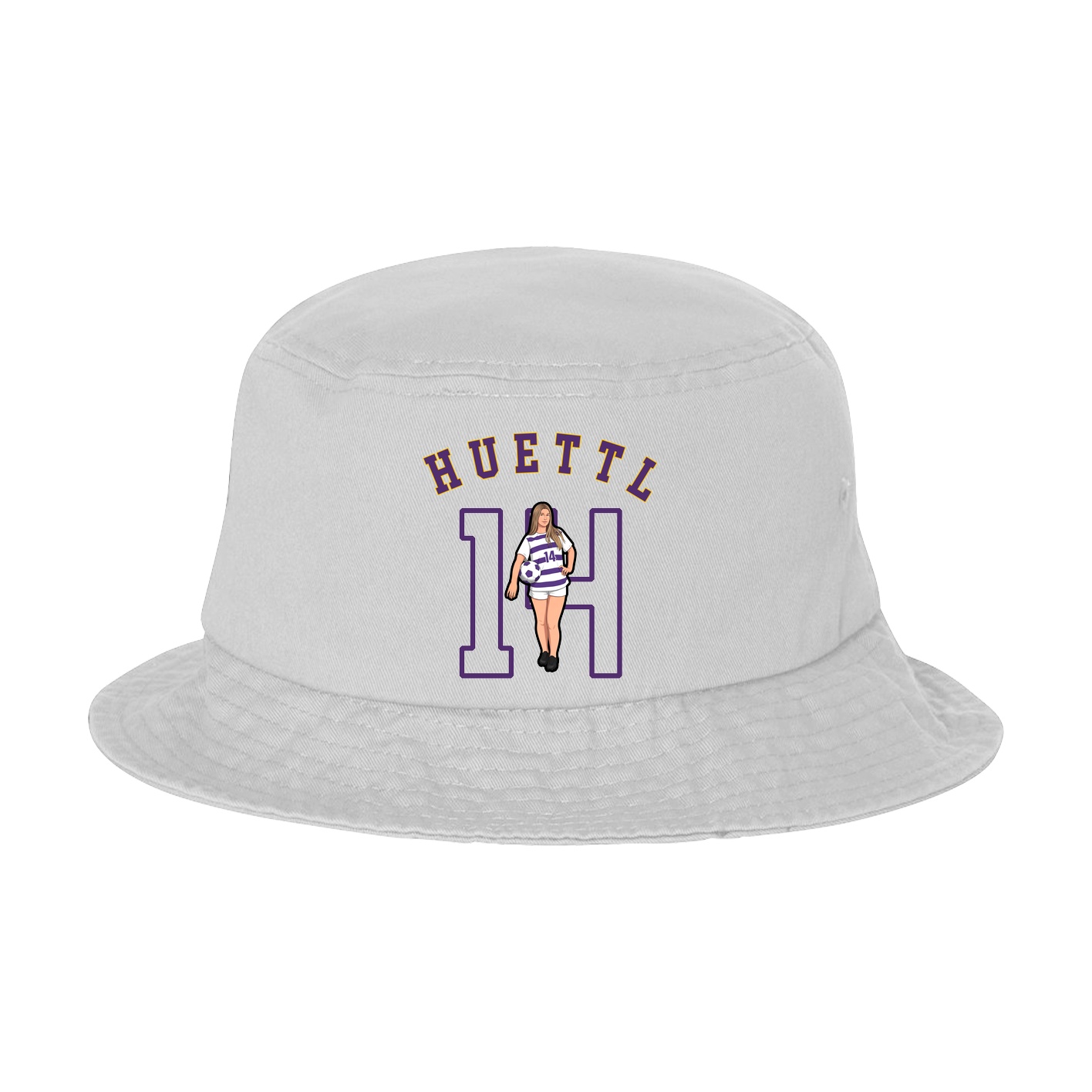 Bucket Cap — Shirsey Arch in White