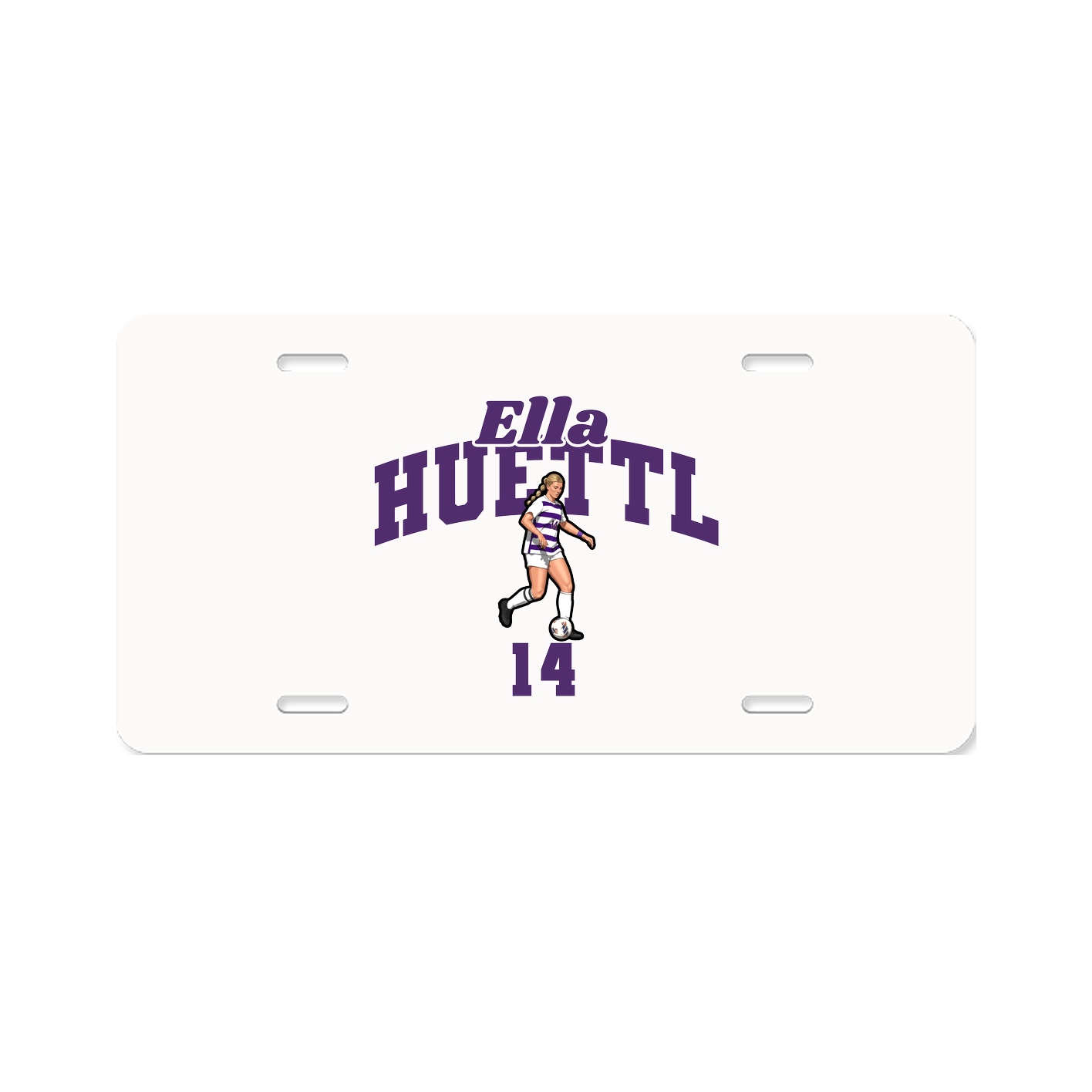 License Plate — Signature Arch in Classic