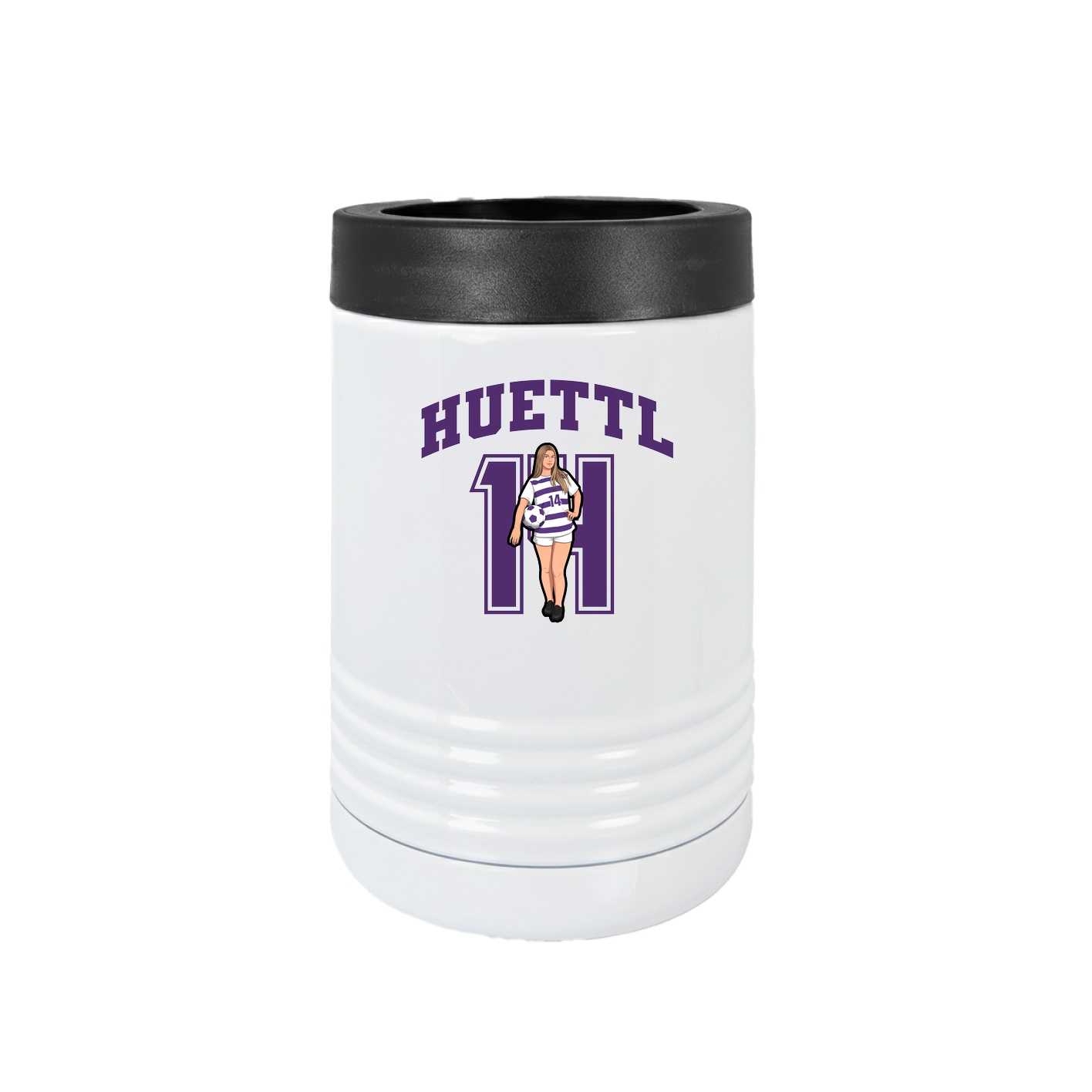 Beverage Holder — Number in White