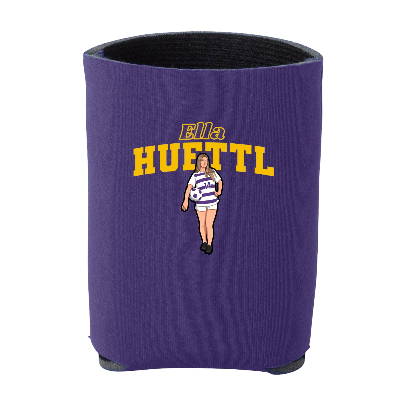Can Holder — Name Arch in Purple