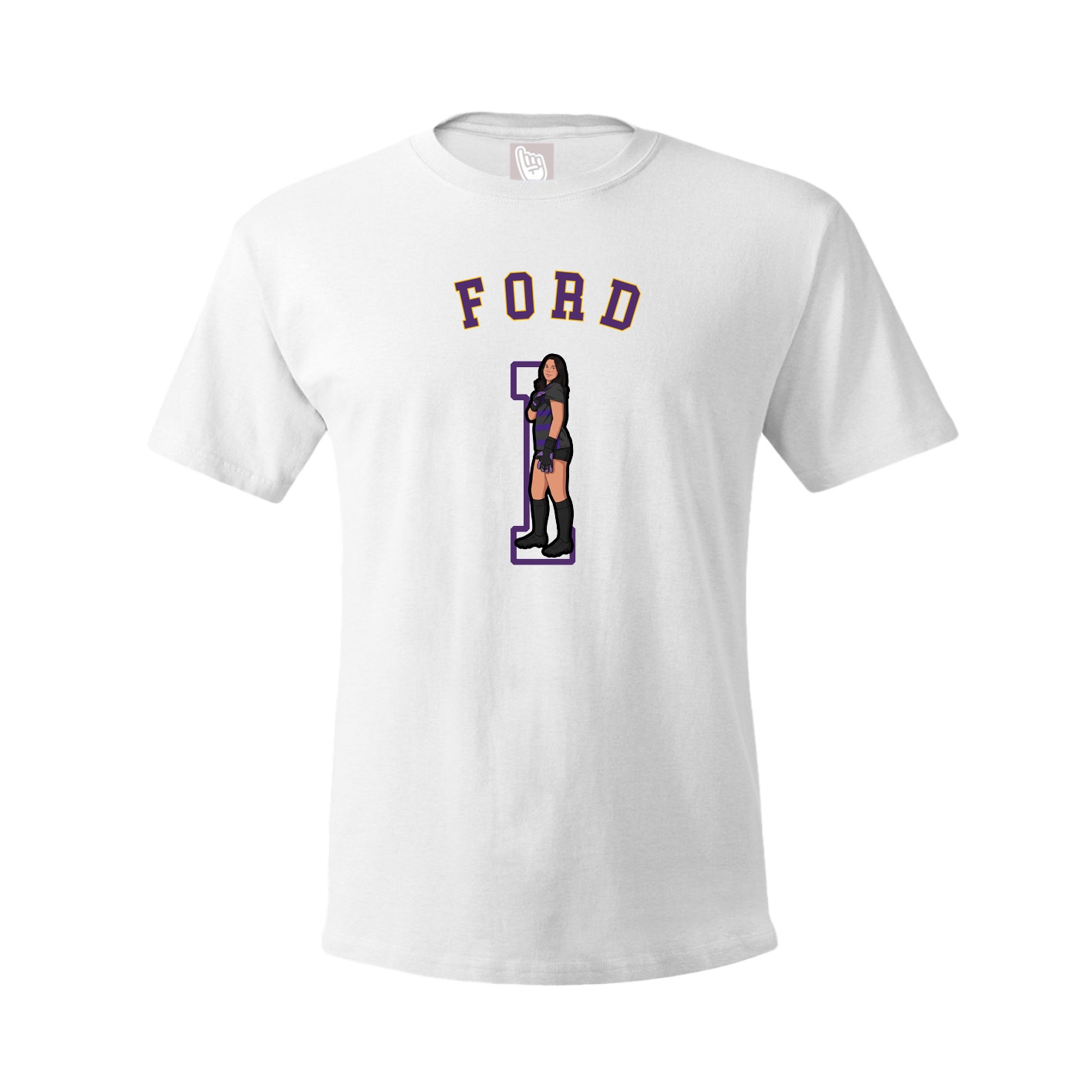 Youth Tee — Shirsey Arch in White
