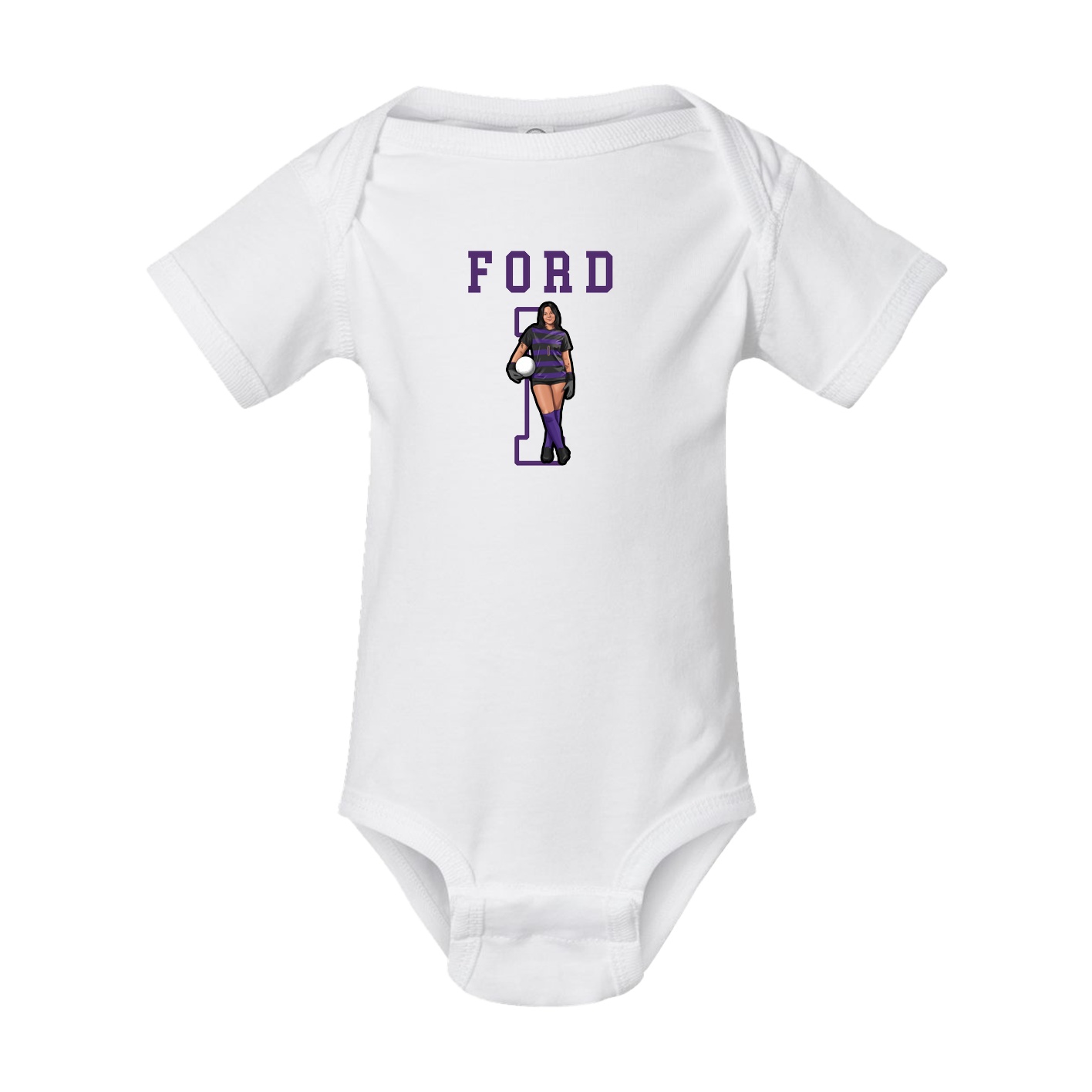 Baby Onesie — Shirsey in White