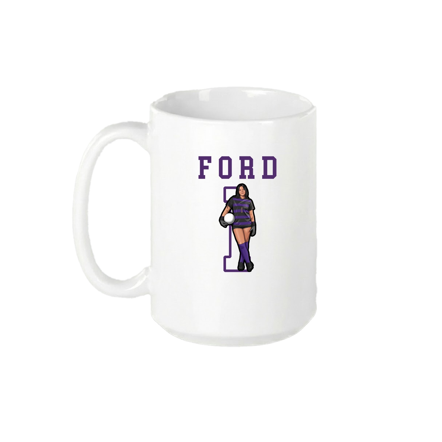 15oz Coffee Mug — Shirsey in White