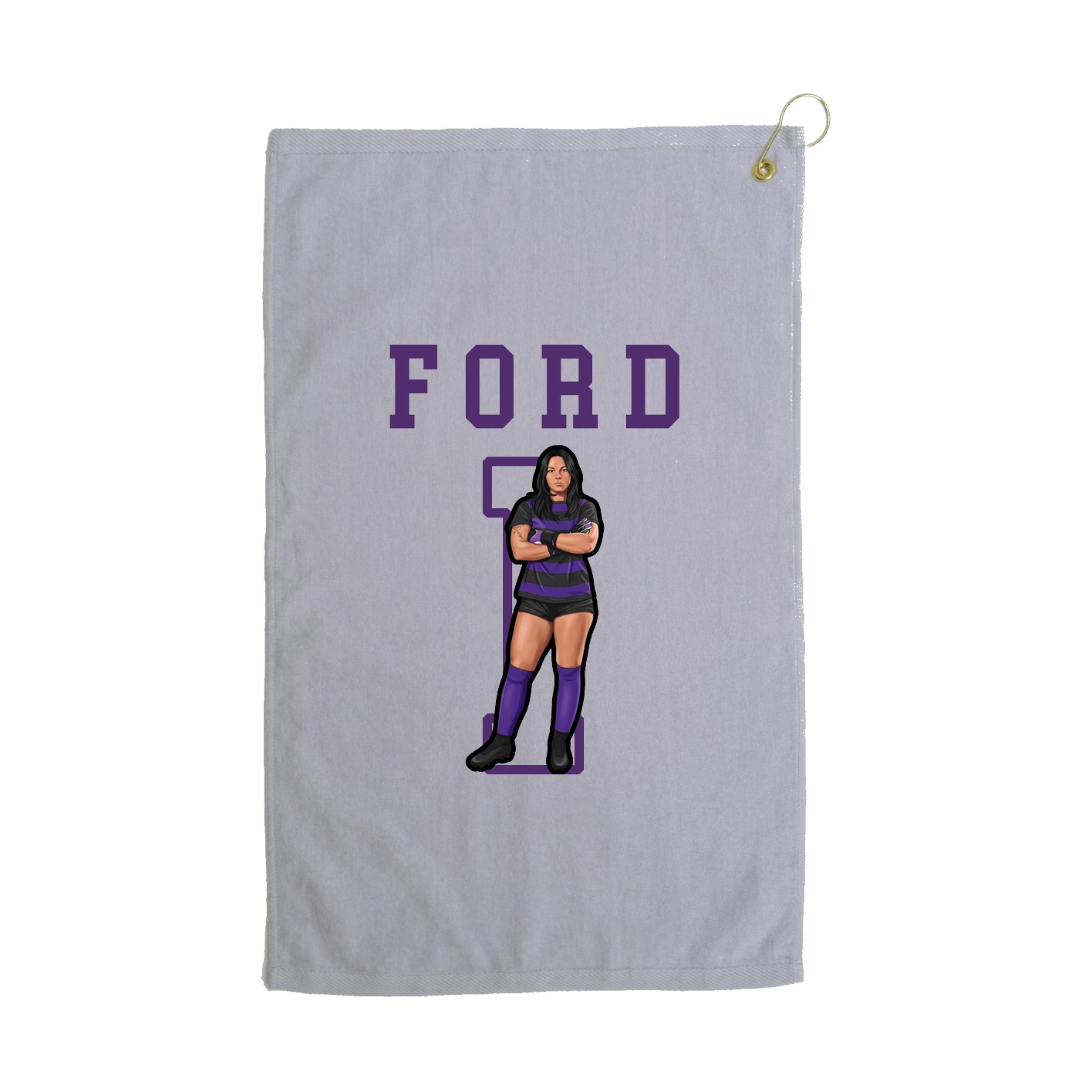 Golf Towel — Shirsey in Grey