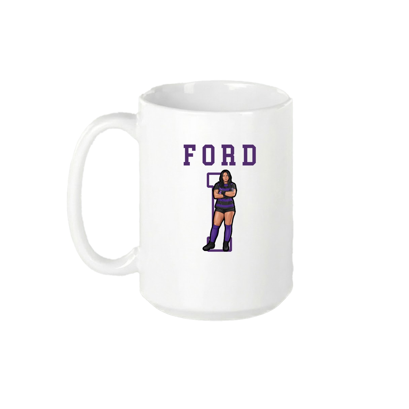 15oz Coffee Mug — Shirsey in White