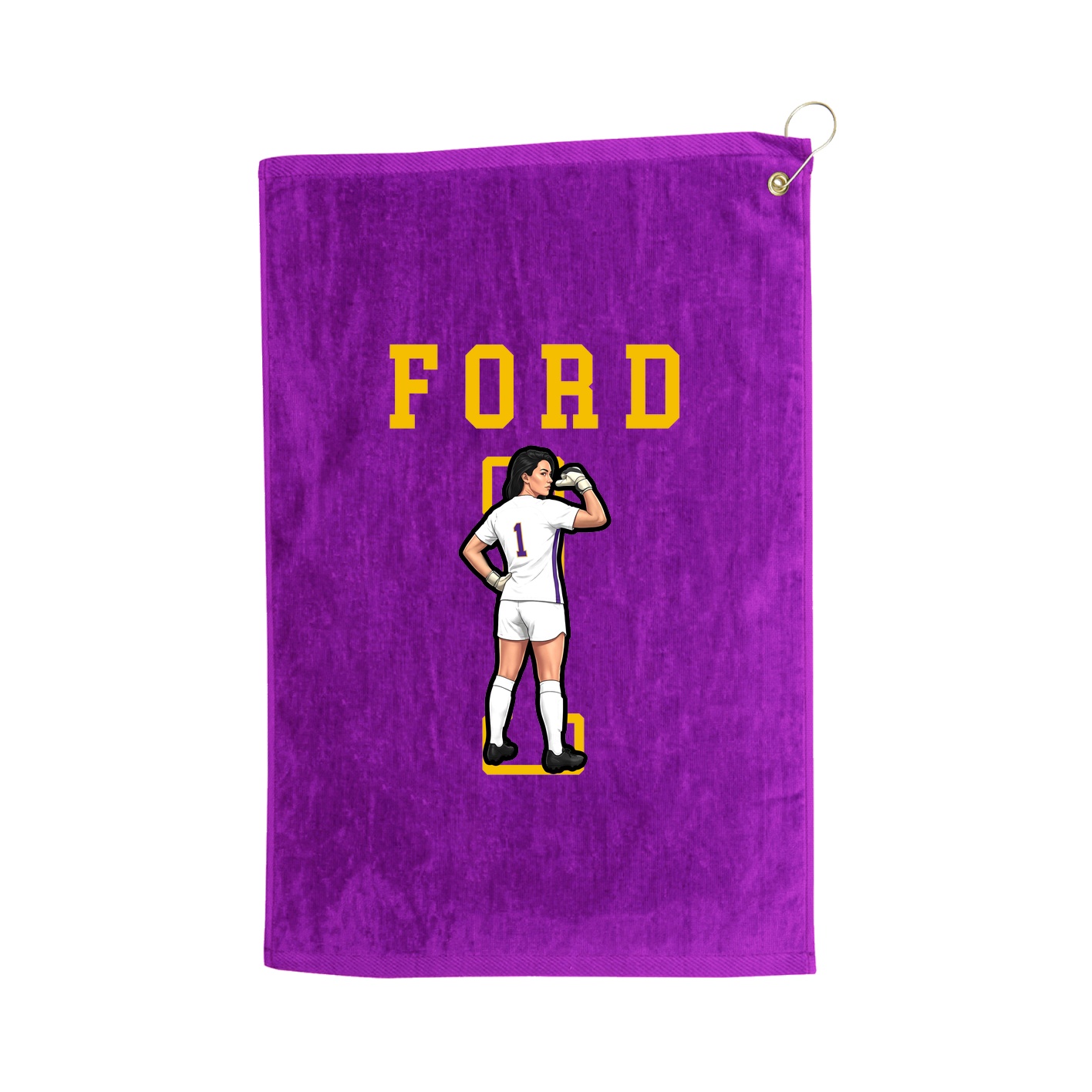 Golf Towel — Shirsey in Purple
