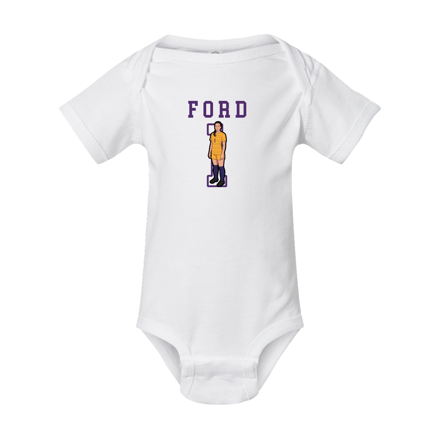 Baby Onesie — Shirsey in White